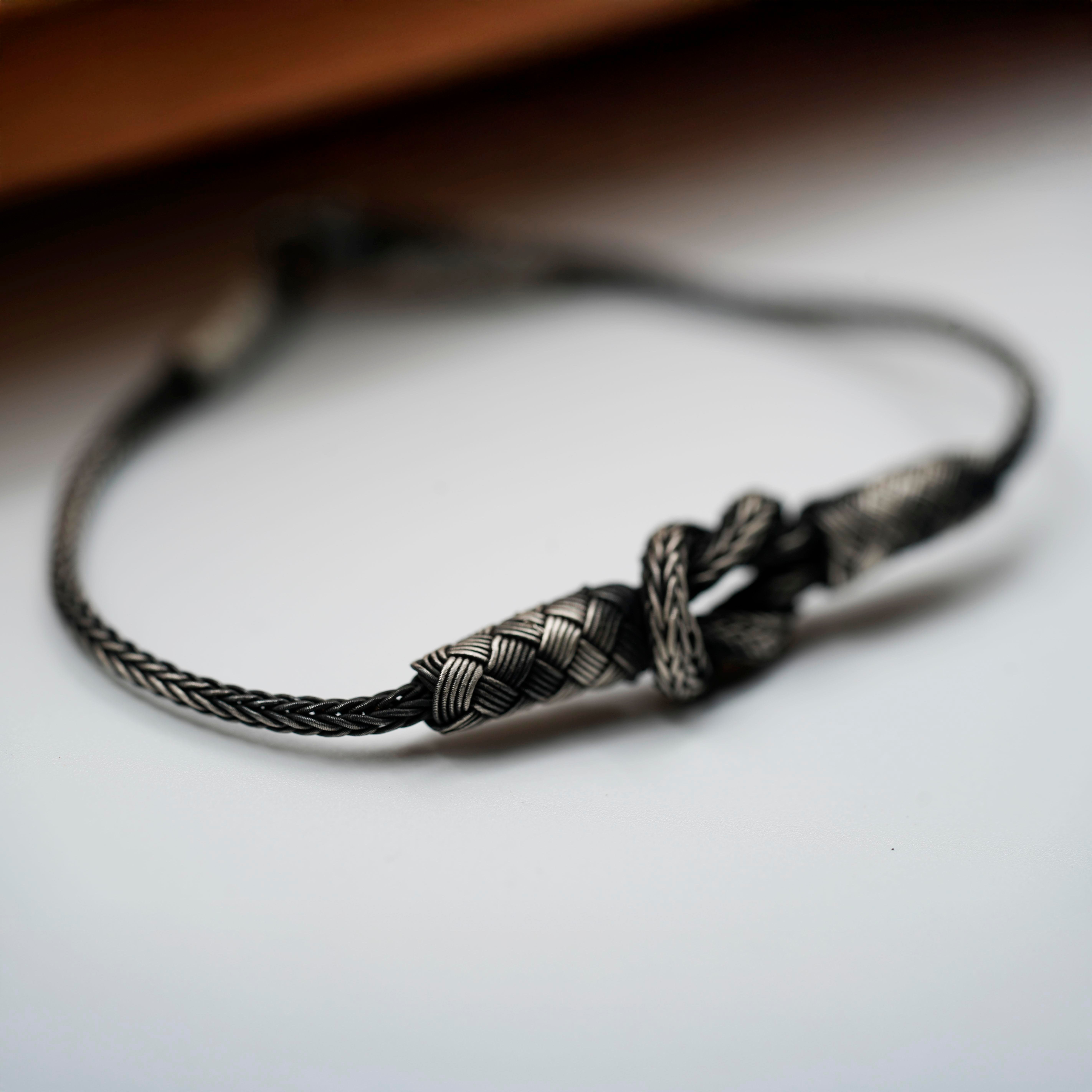 Magic Ancient Touch, Oxidized, Unisex Bracelet