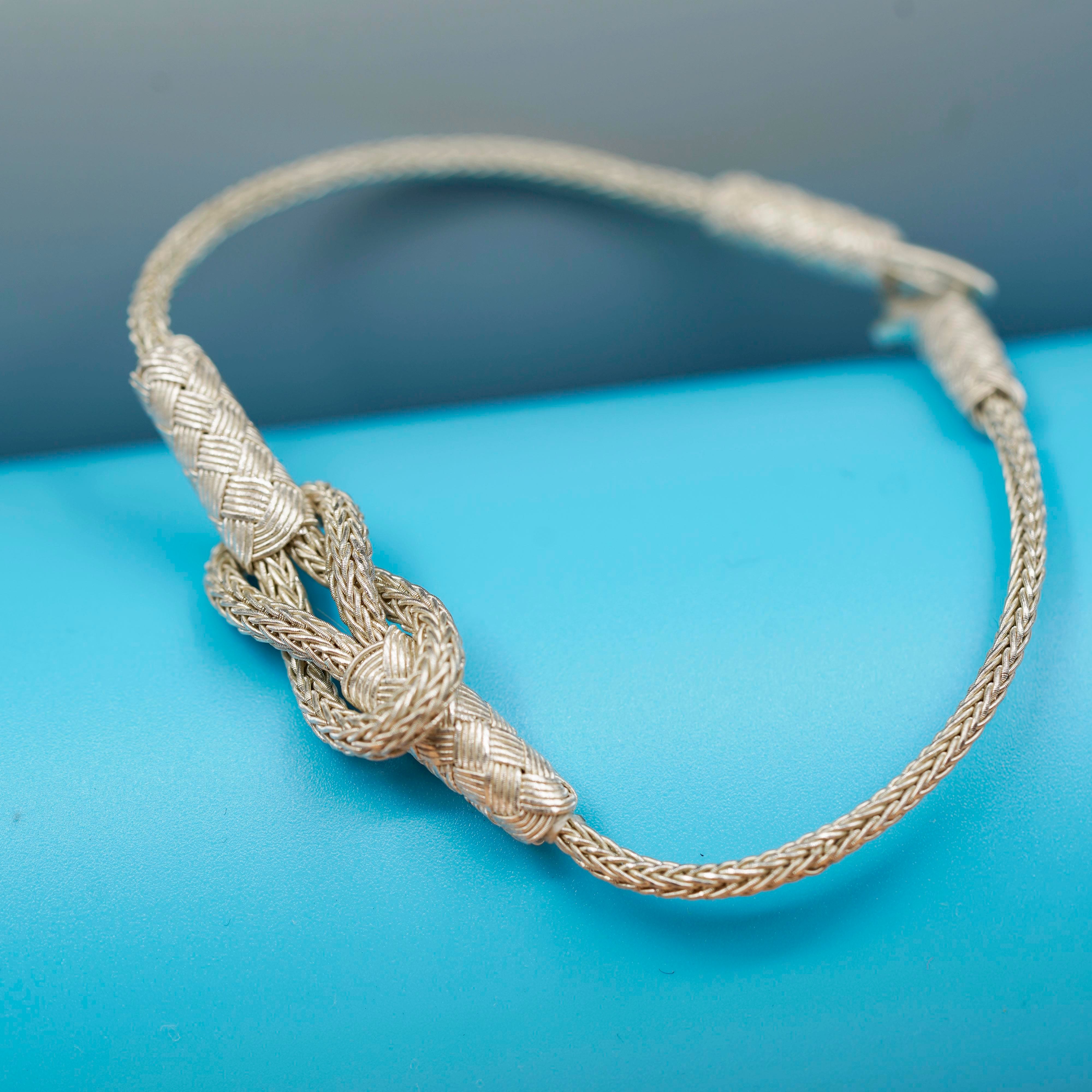 Magic Ancient Touch, White & White Unisex Bracelet