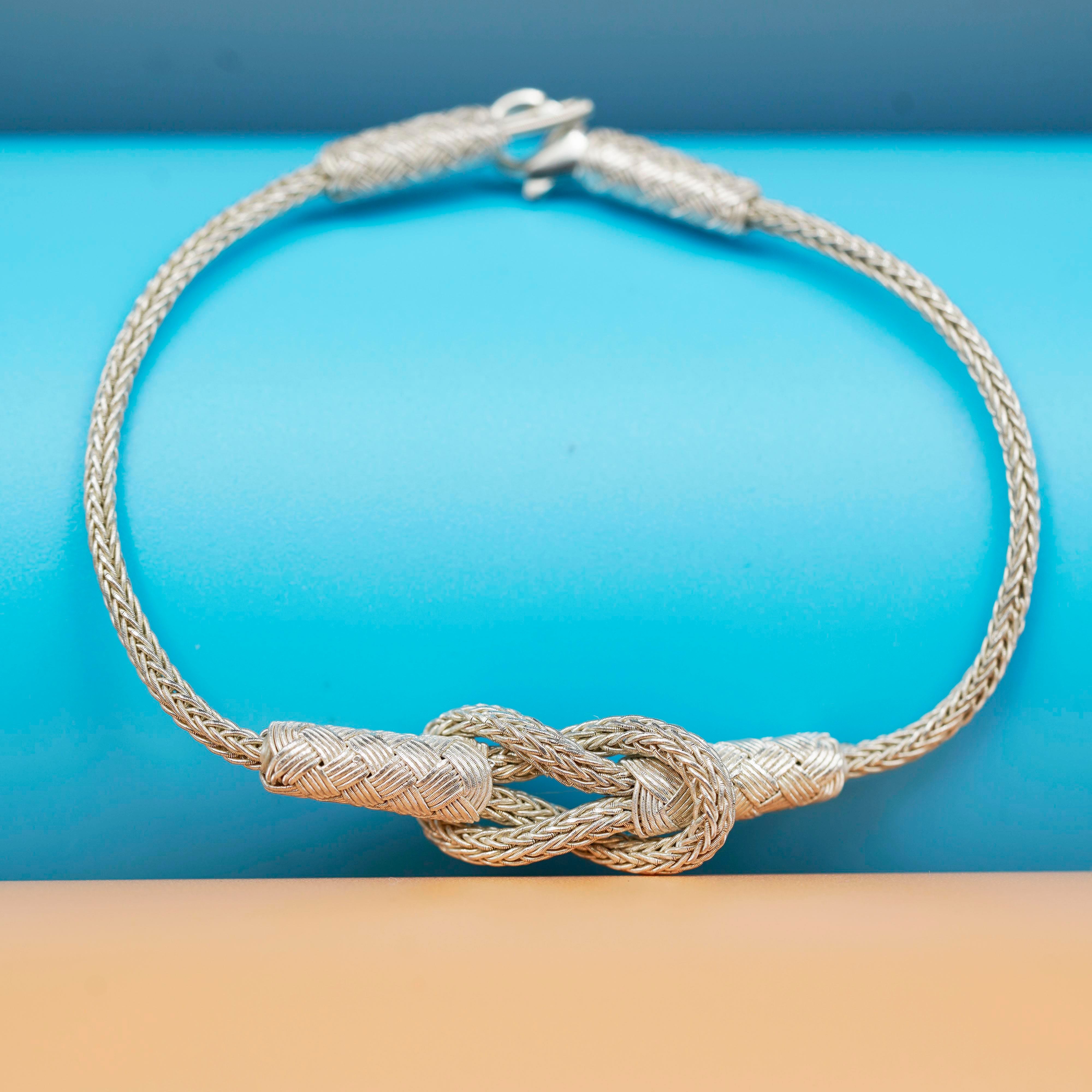 Magic Ancient Touch, White & White Unisex Bracelet