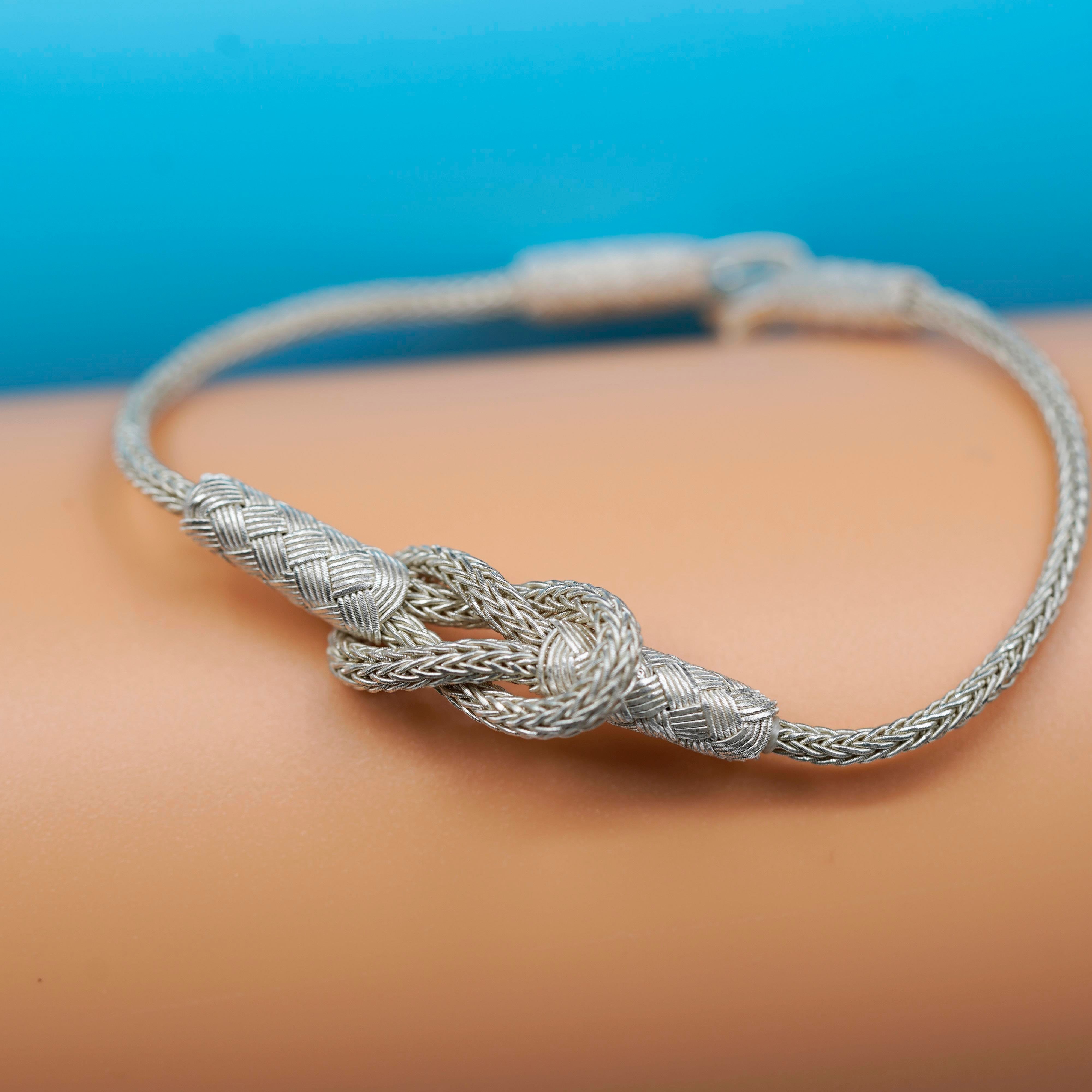 Magic Ancient Touch, White & White Unisex Bracelet