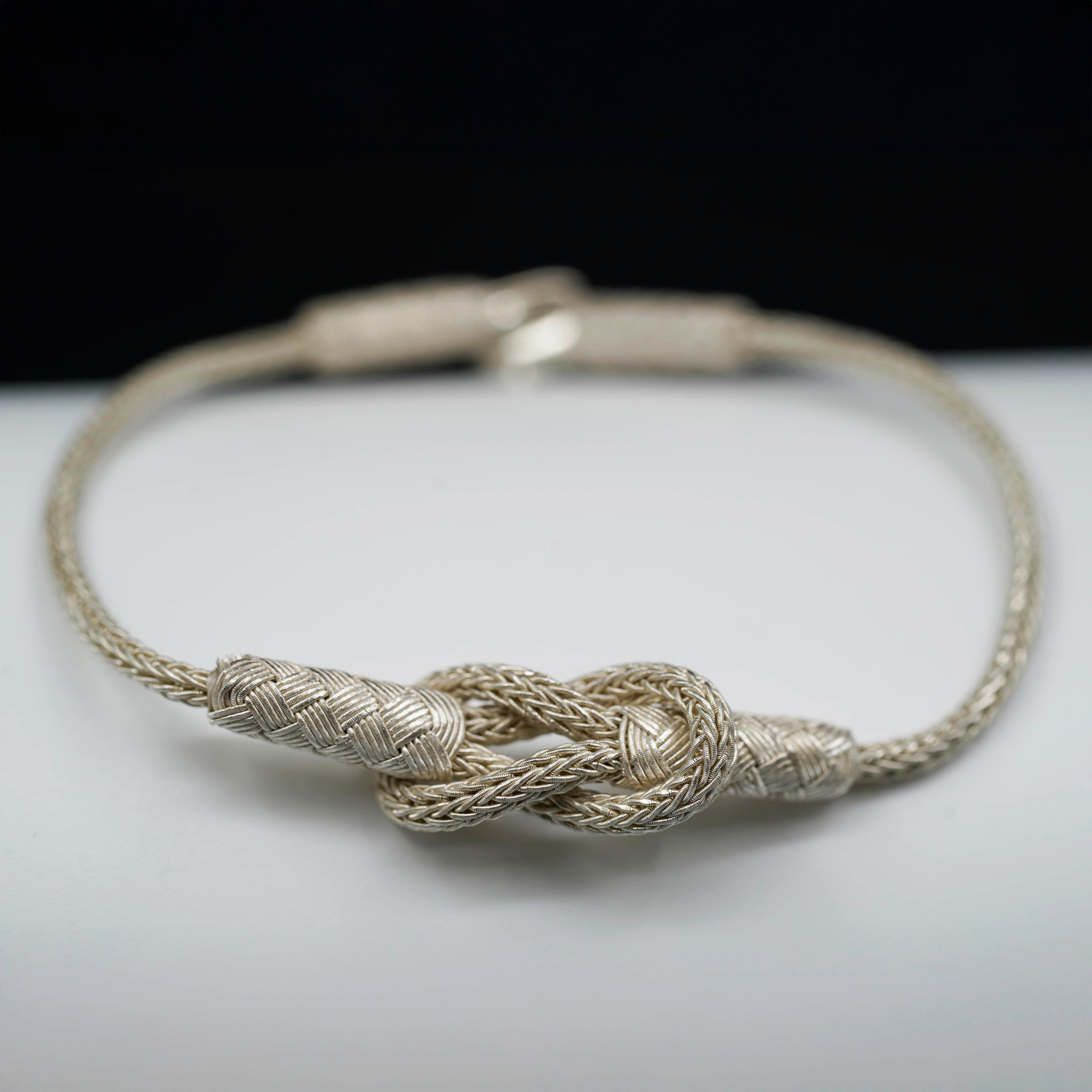 Magic Ancient Touch, White & White Unisex Bracelet
