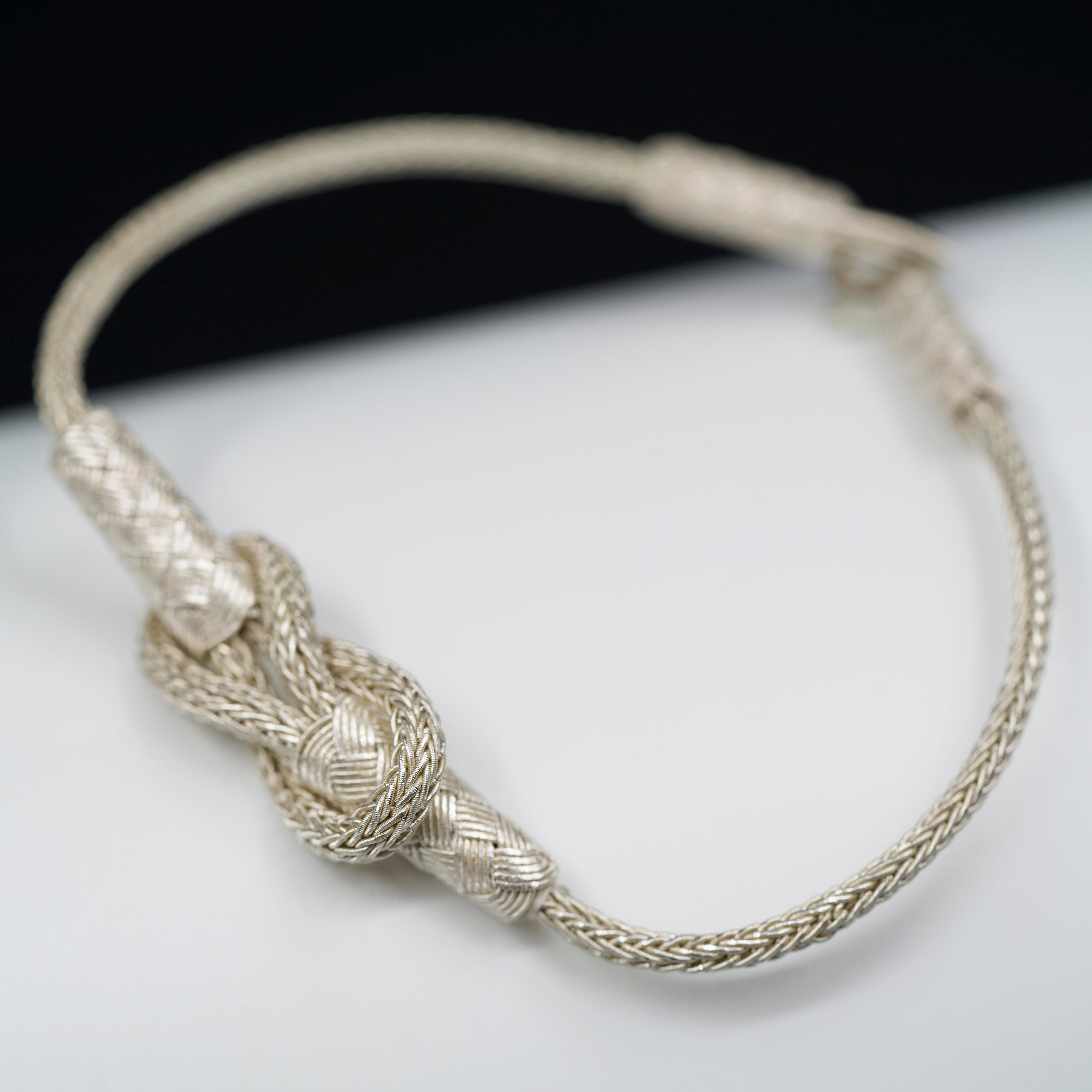 Magic Ancient Touch, White & White Unisex Bracelet