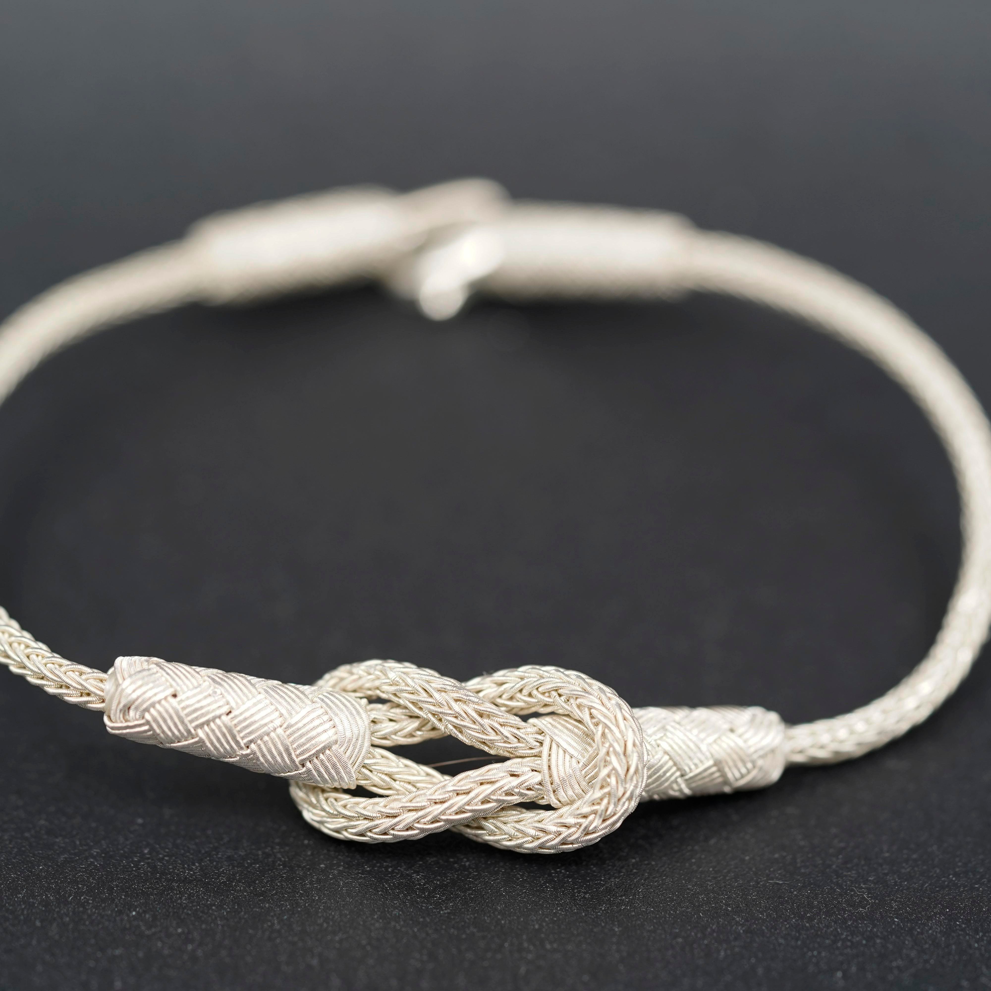 Magic Ancient Touch, White & White Unisex Bracelet
