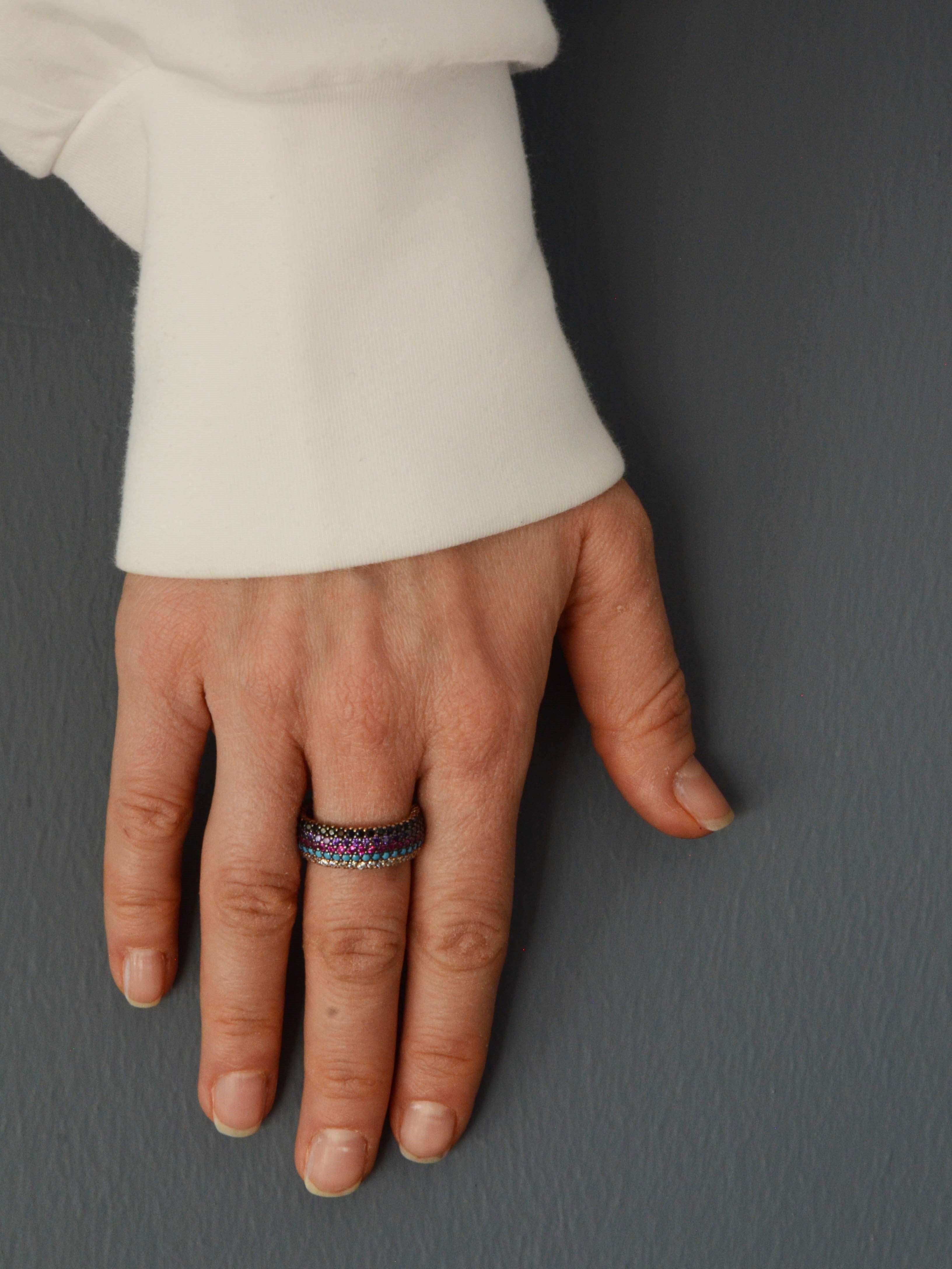Mythical Colorful Sky Ring