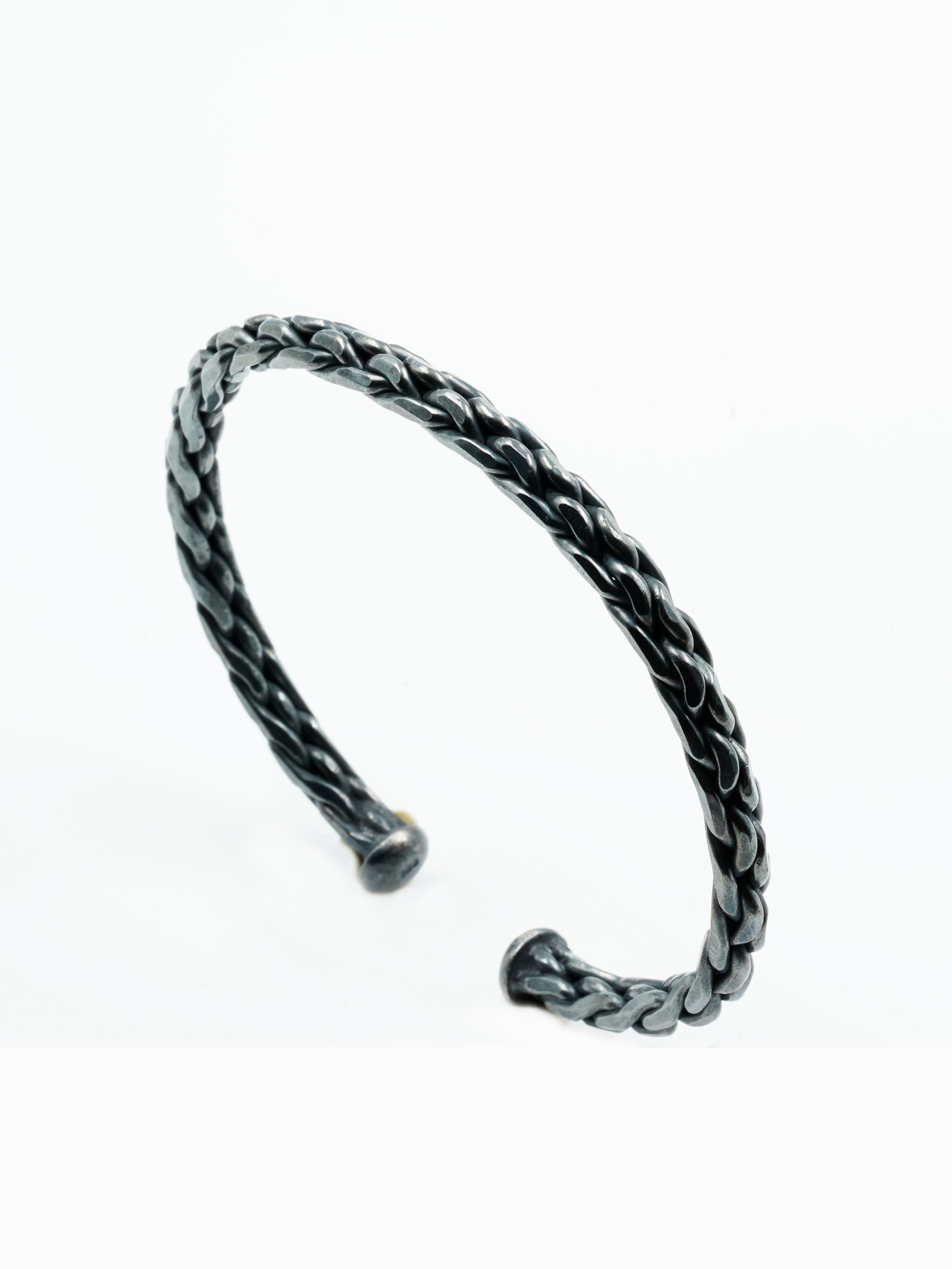Premium Dragon Bangle Oxidized