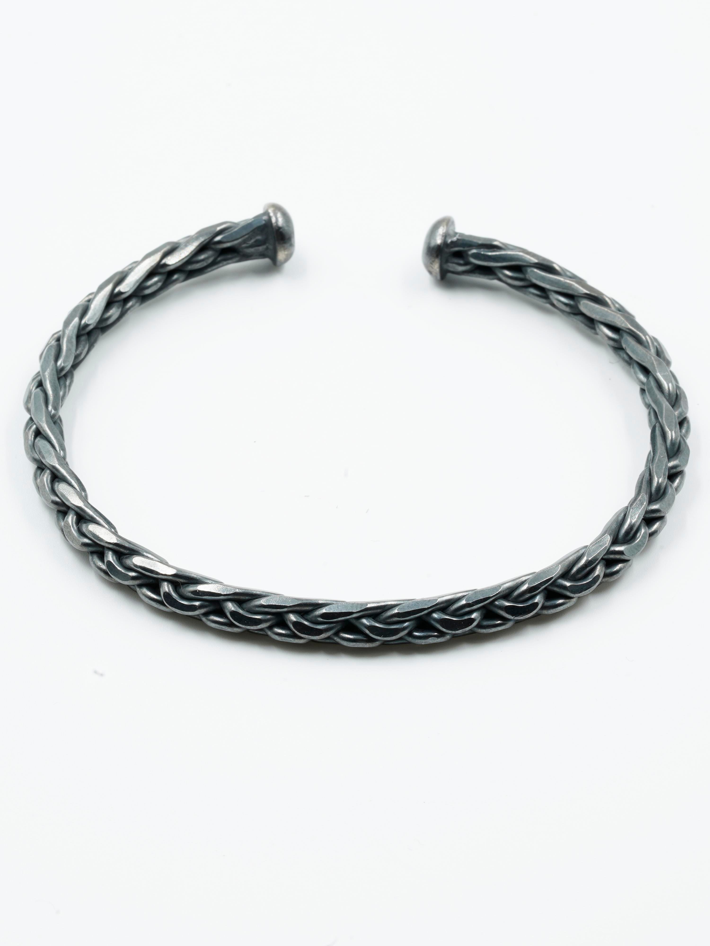 Premium Dragon Bangle Oxidized