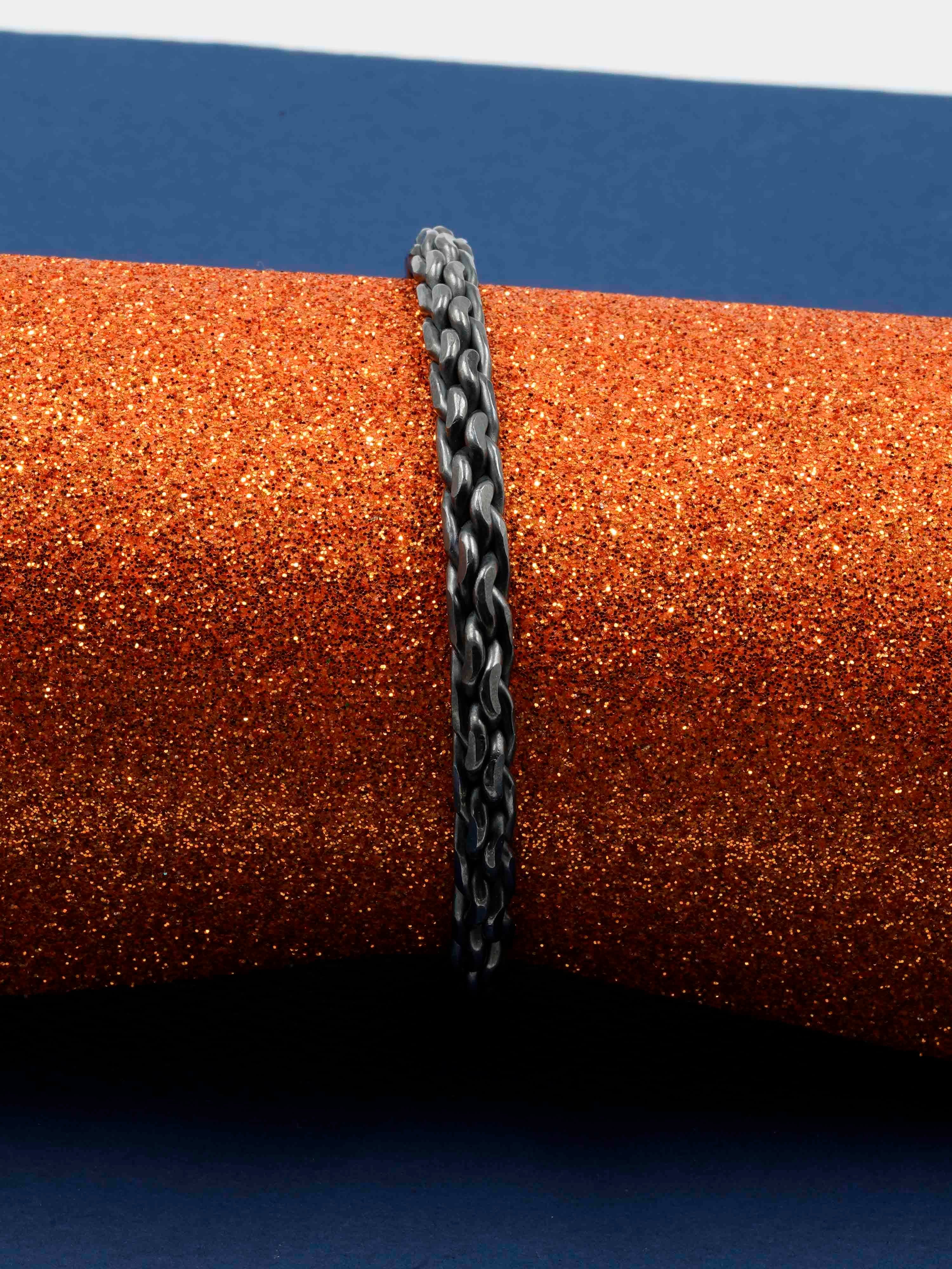 Premium Dragon Bangle Oxidized