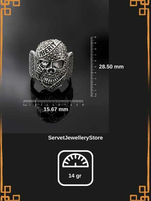 Premium Skull Ring
