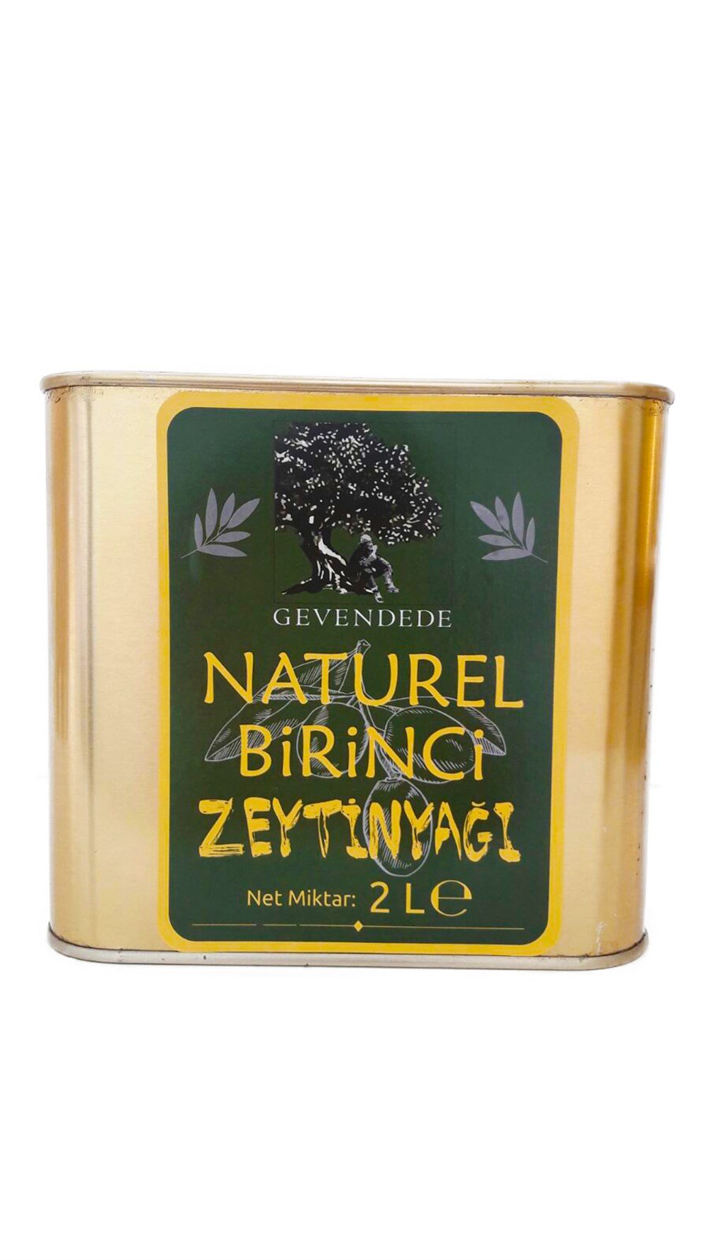 Naturel Birinci 2 Litre Teneke