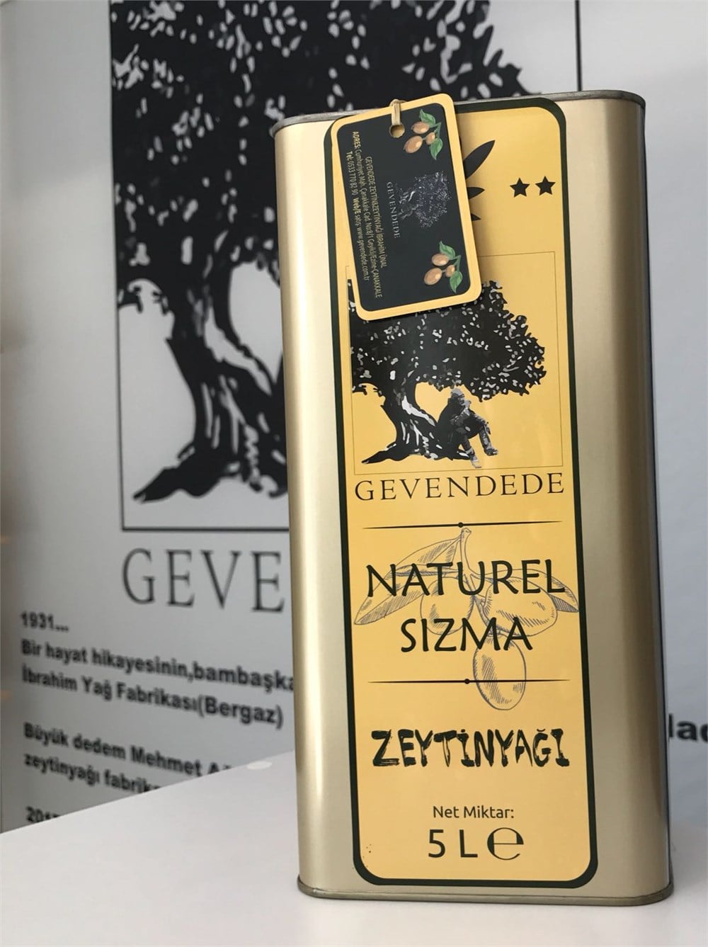 Sızma 5 Litre Teneke