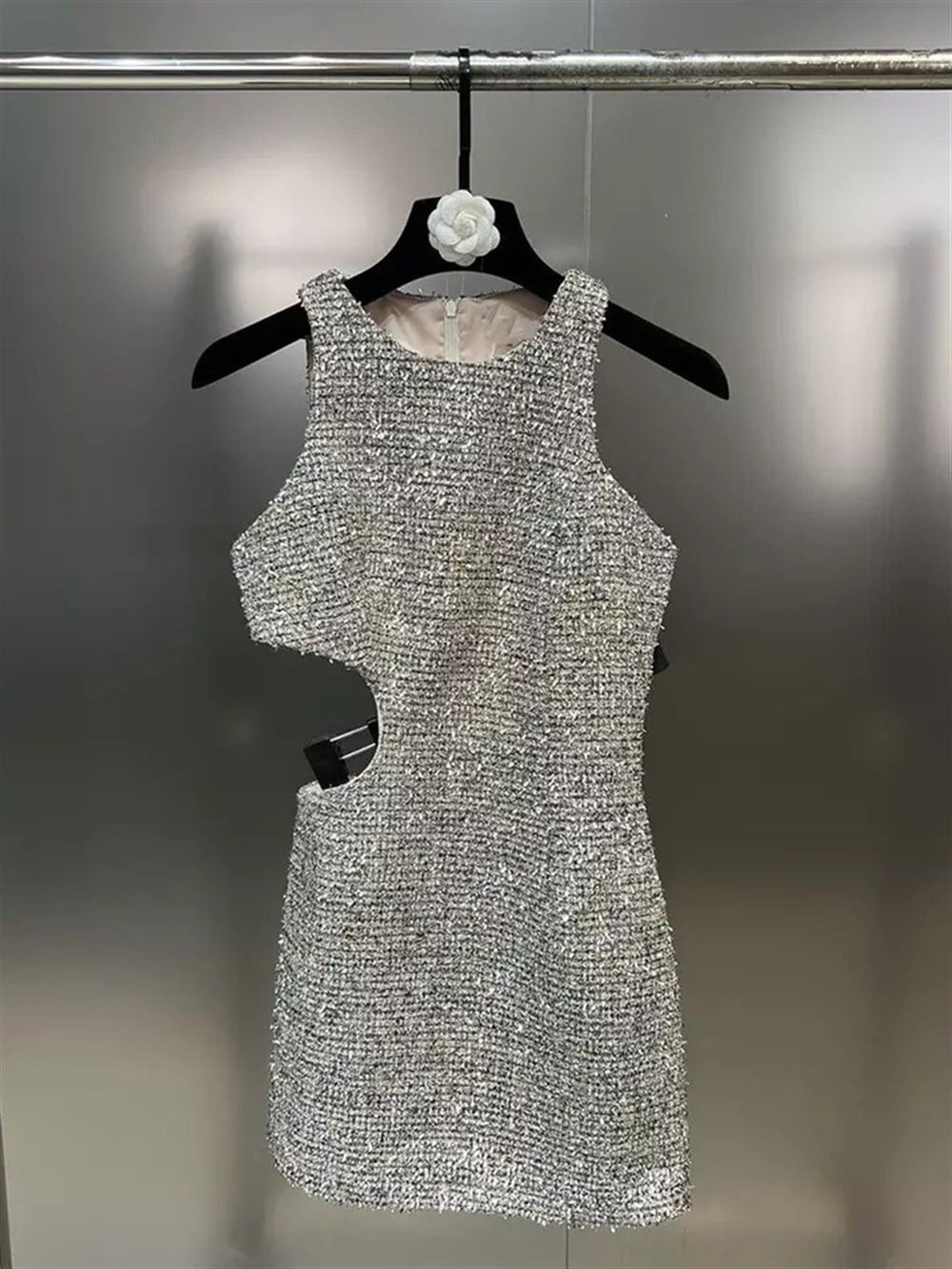 Işıltılı Mini Tasarım Elbise