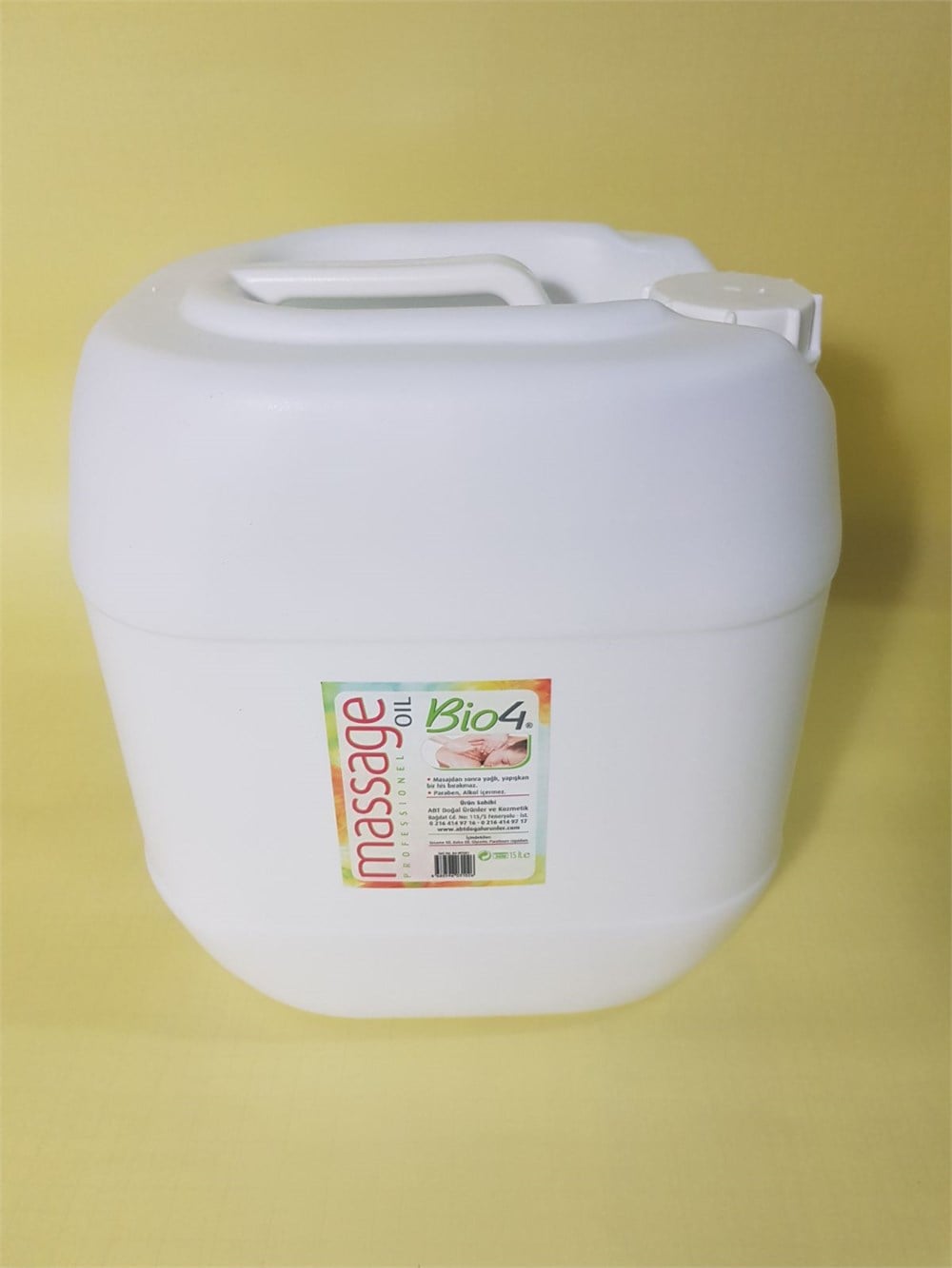 Bio4 - Ekonomik Masaj Yağı Masaj Yağı (15 litre)