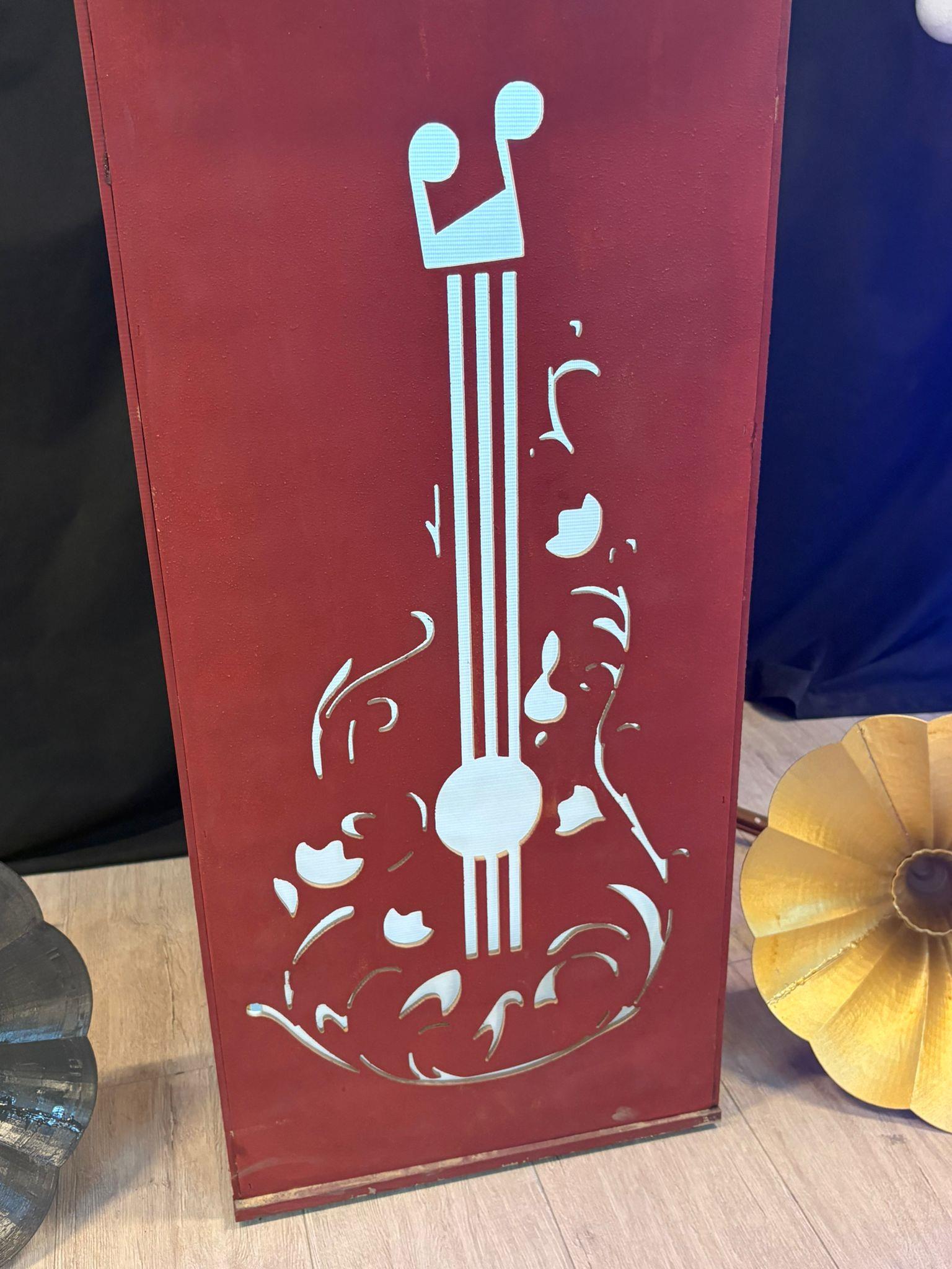 dekoratif gramafon gitar