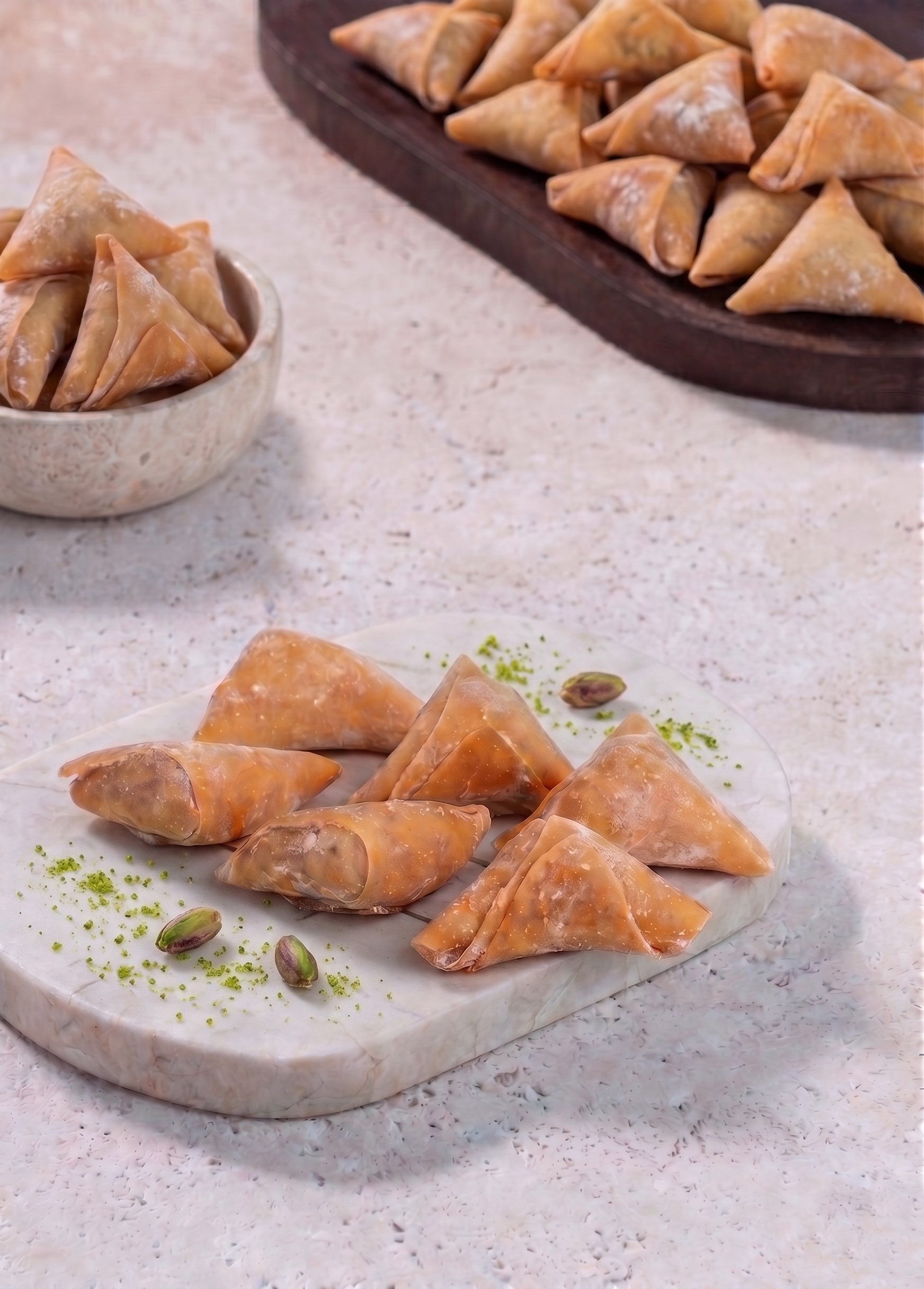 Antep Fıstıklı Pekmezli Muska