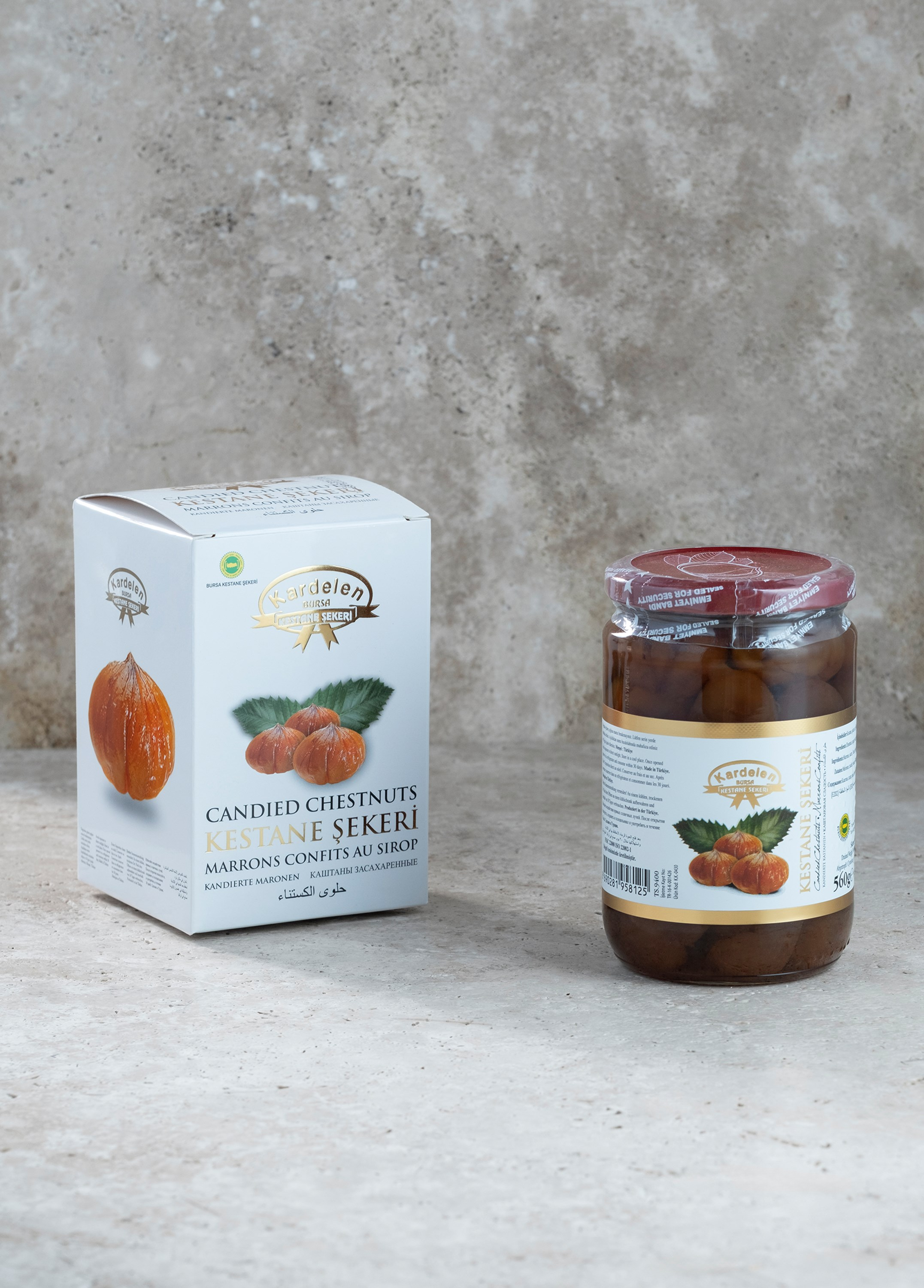Kestane Şekeri Kavanoz 800 gr