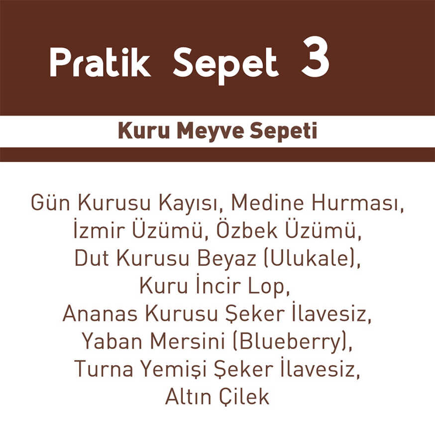 Pratik Sepet 3 - S10