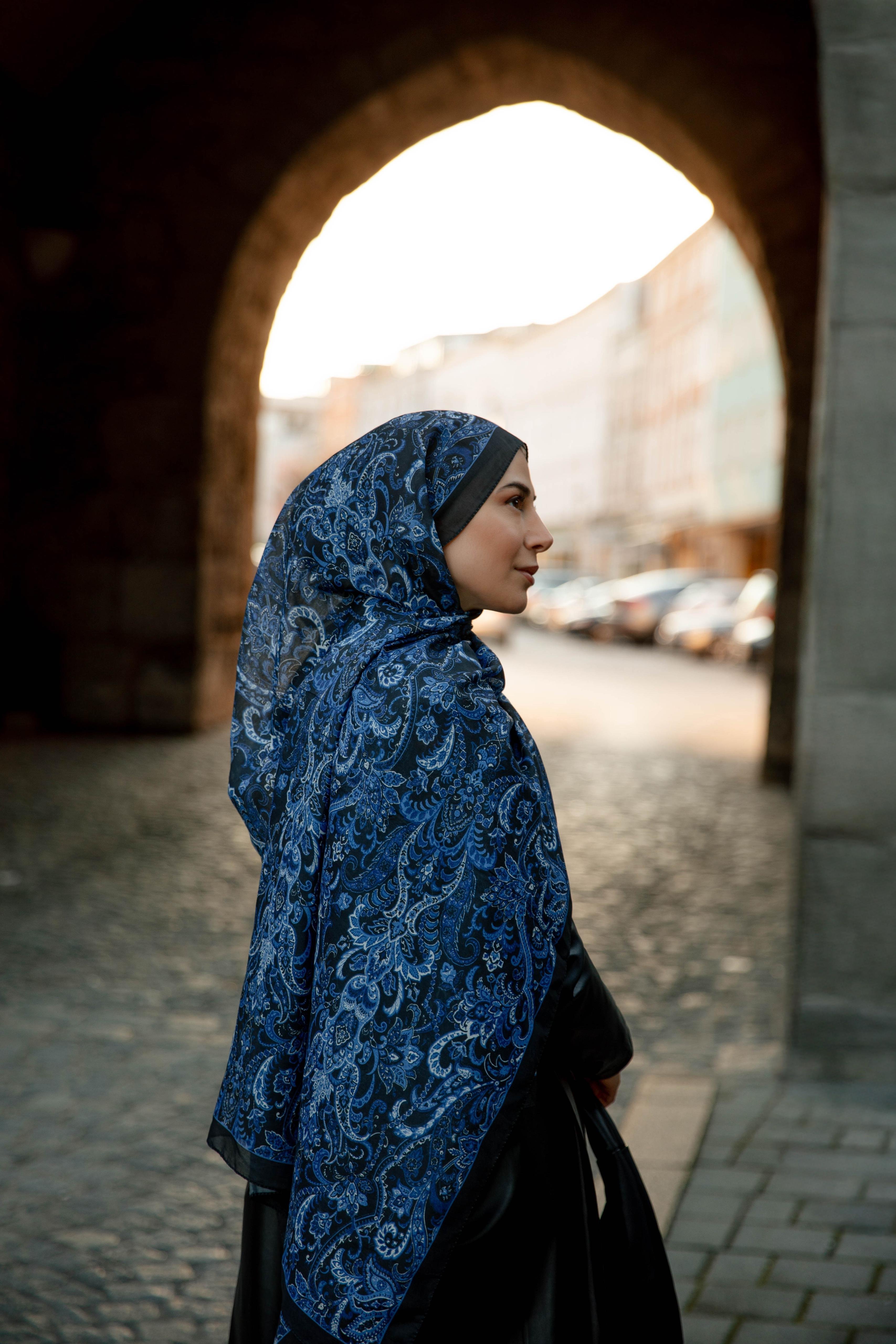 Petrol Lavinia Desen Şal