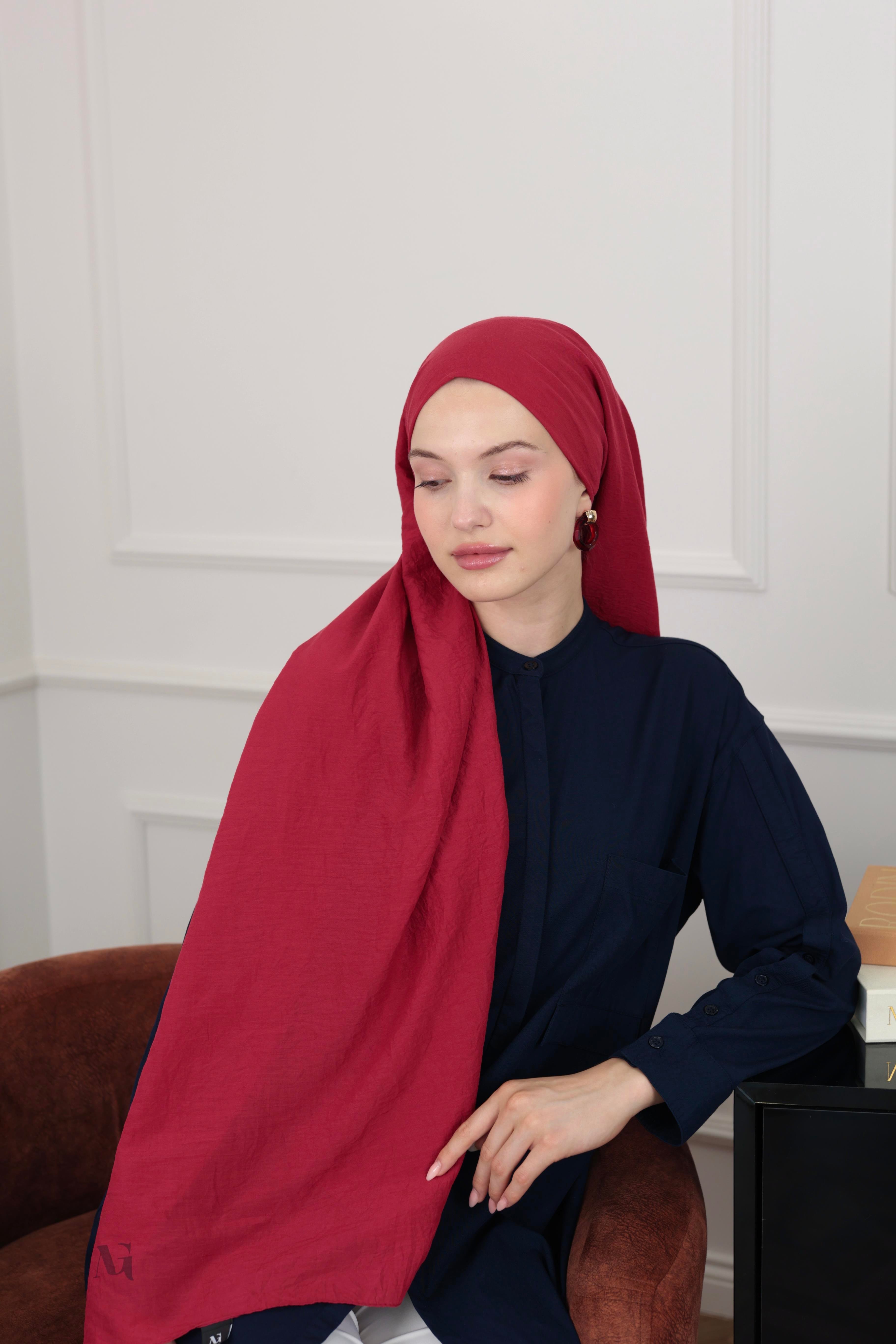 Vişne Candy Şal