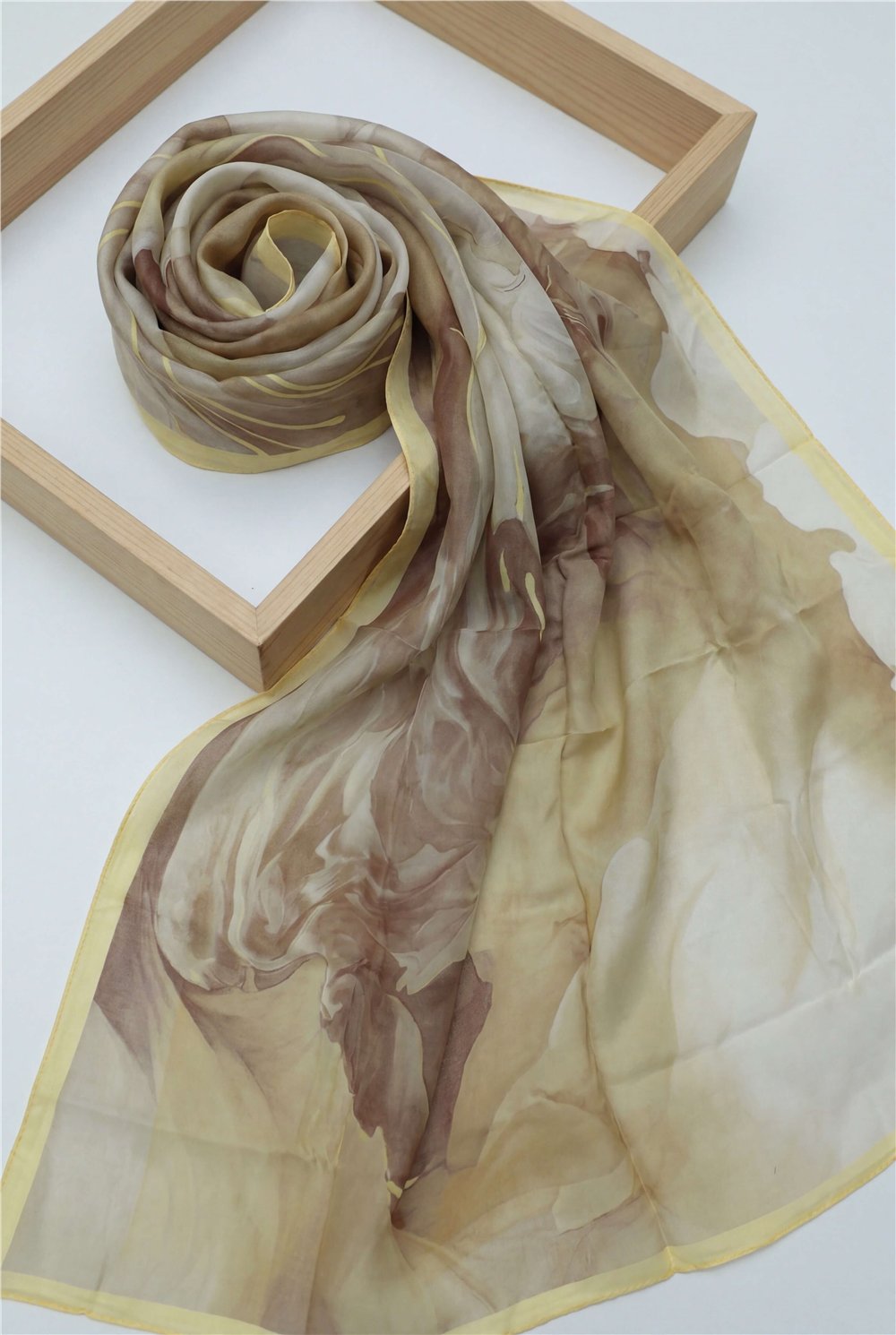 Doğal Viskon Şal -Sarı-Şal-201-10112-R22