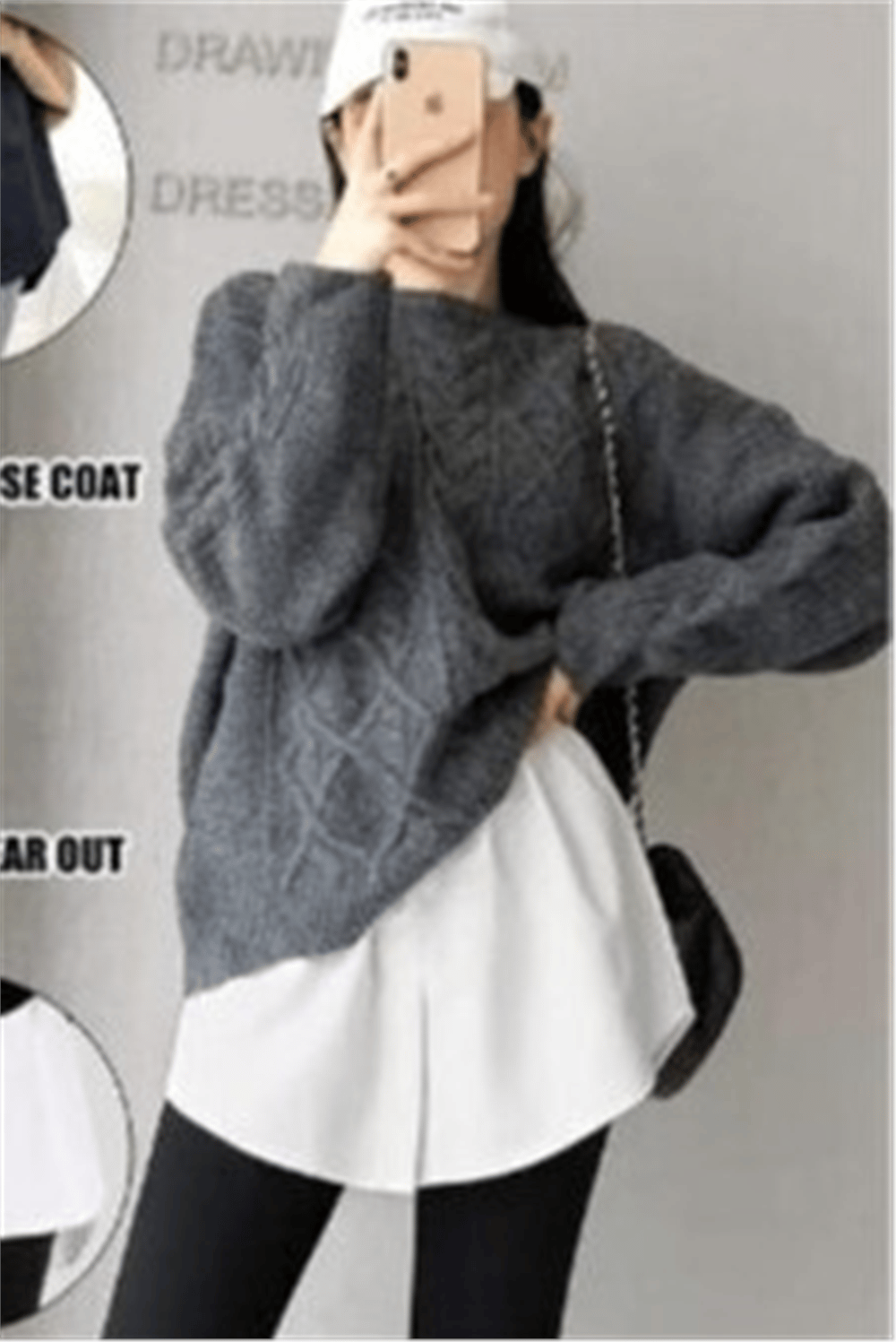 Lastikli Düğmeli Kurtarıcı Gömlek Altı Eteklik -Beyaz-Etek-349-7015-R02