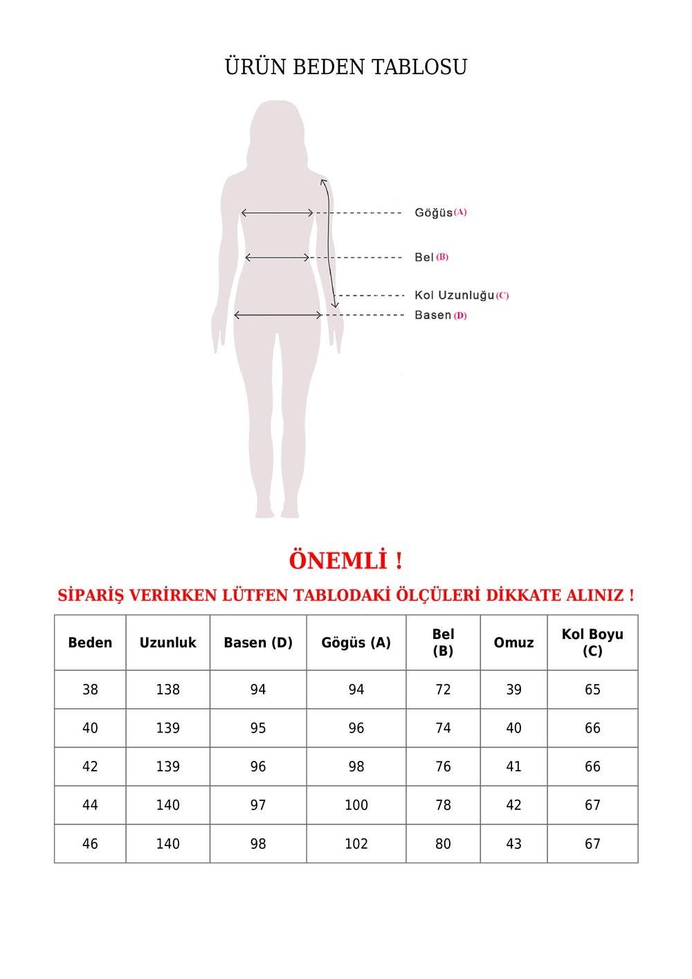 Taş işlemeli Kemerli Krep Elbise -Siyah-186-664-R01