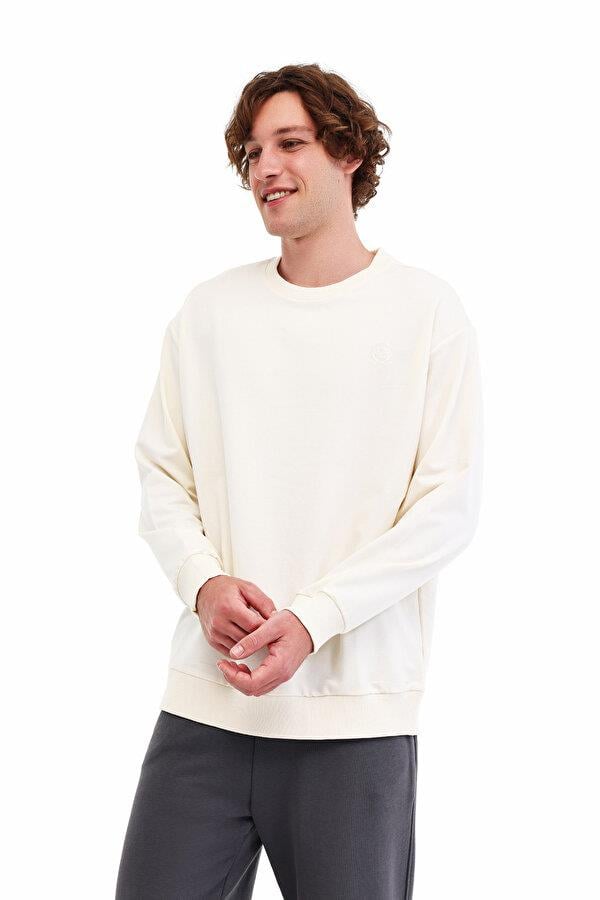 Lumberjack MB SN75 C NECK SW 5PR Erkek SWeatshirt