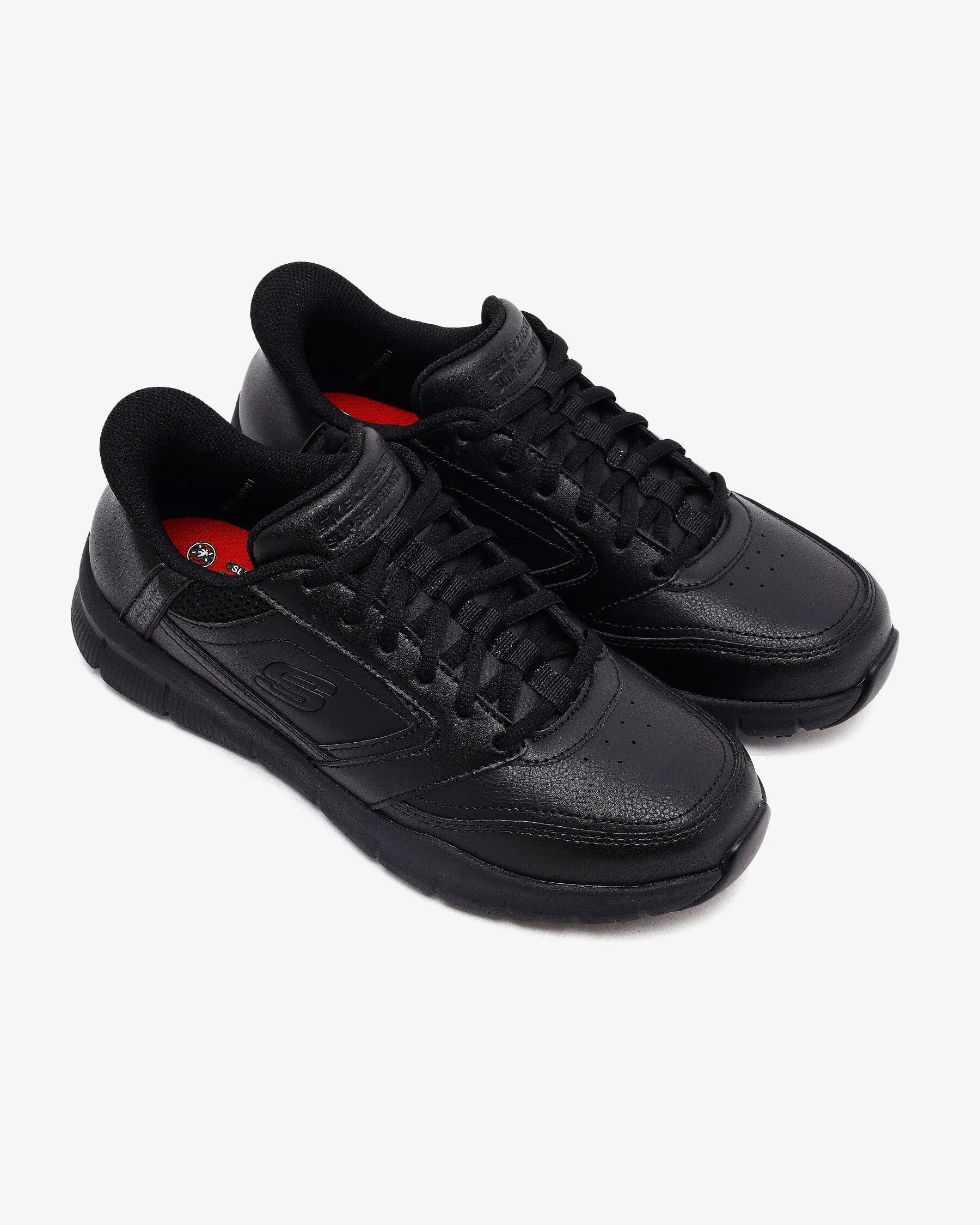 Skechers Nampa Portar Erkek Siyah Günlük kaymaz taban Slips-in Ayakkabı 200303 BLK