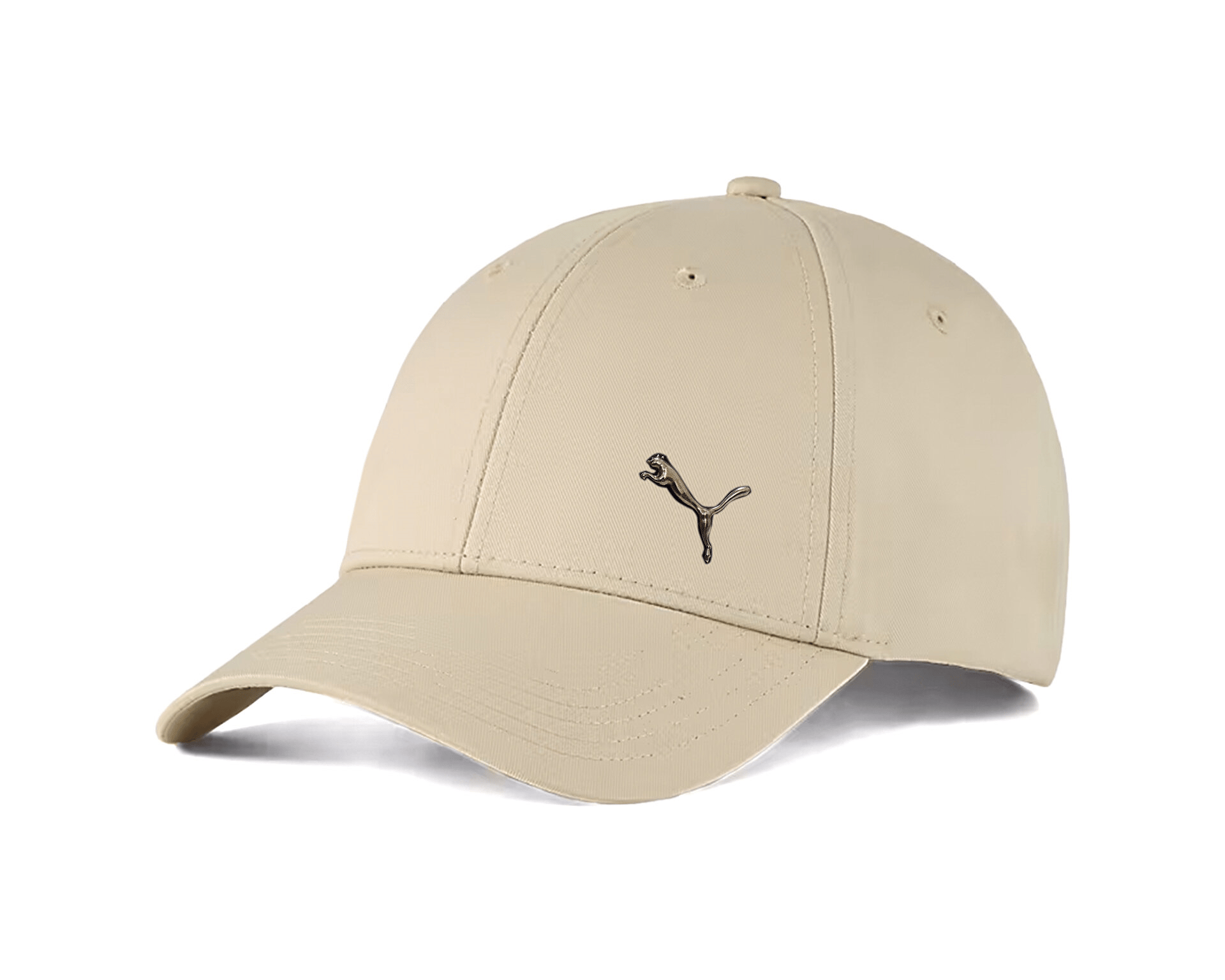 Puma Ess Metal Puma Cat BB Cap Bej Unisex Günlük Şapka 02599405