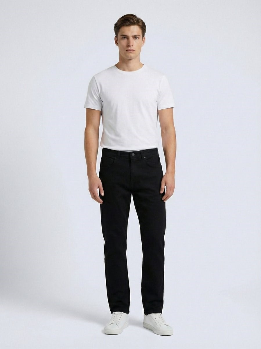 LTB Lıoren L BLACK Düz Paça Orta Bel Jean Pantolon