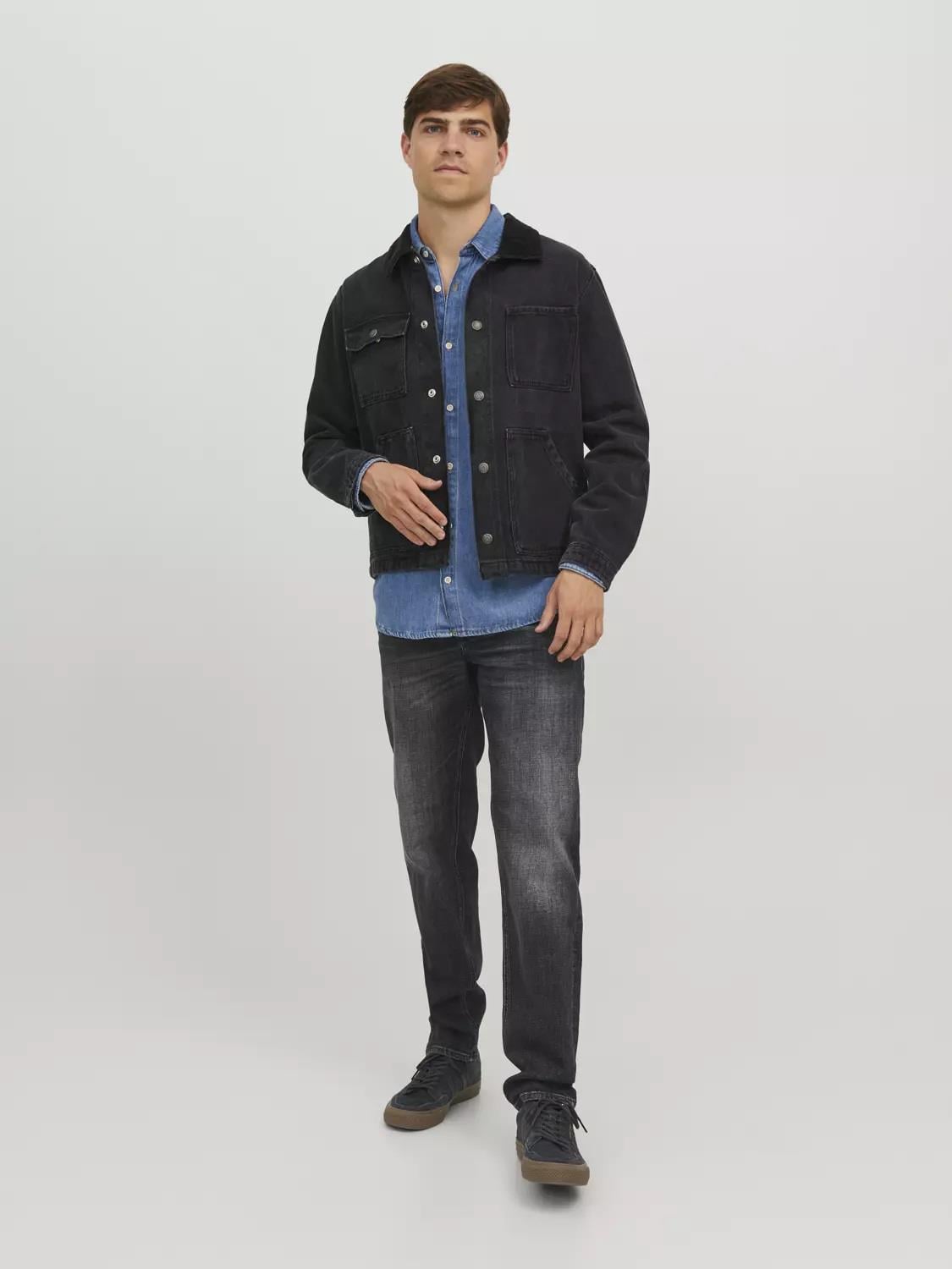 Jack&Jones Jjımıke Original JJ 711 NOOS Tapered fit jeans Kot Pantolon