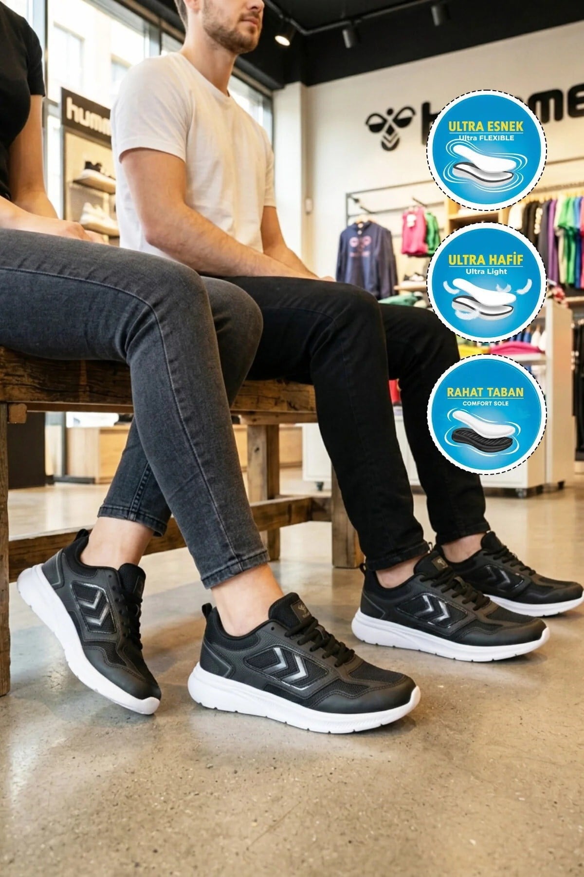 hummel Hml Rush Iı Siyah Unisex Sneaker