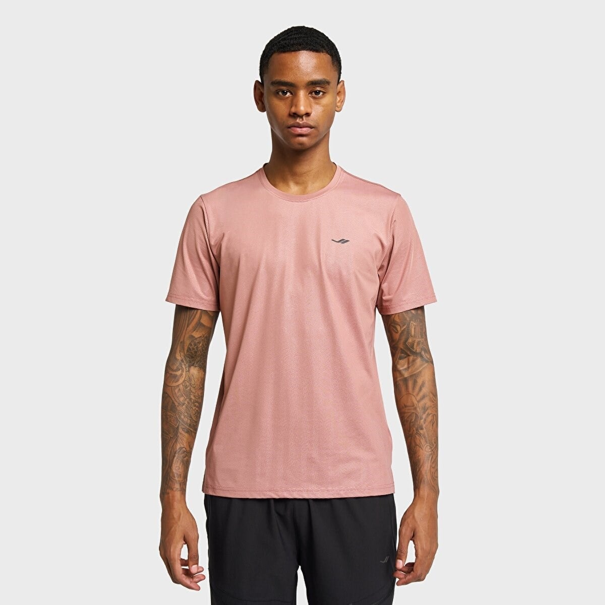 Lescon 26B-1022 Antrenman Kısa Kol Kiremit T-shirt 26BTEA001022