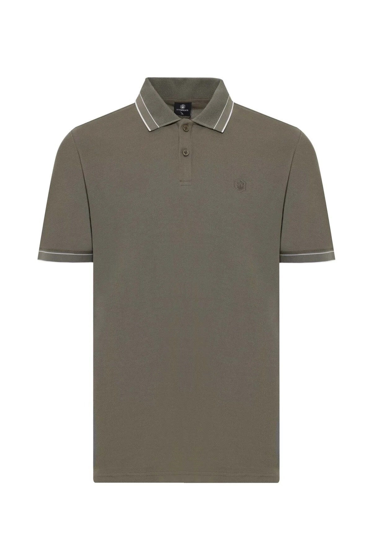 Kinetix MB VYN 12BS115 6FX Haki Erkek Kısa Kol T-Shirt
