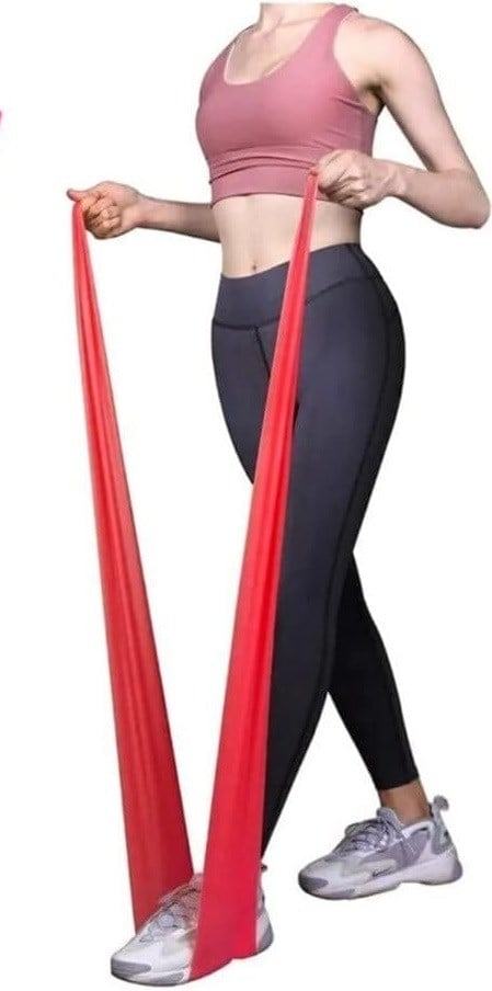 Aerobik Bandı Fitness Egzersiz Orta SertLastiği