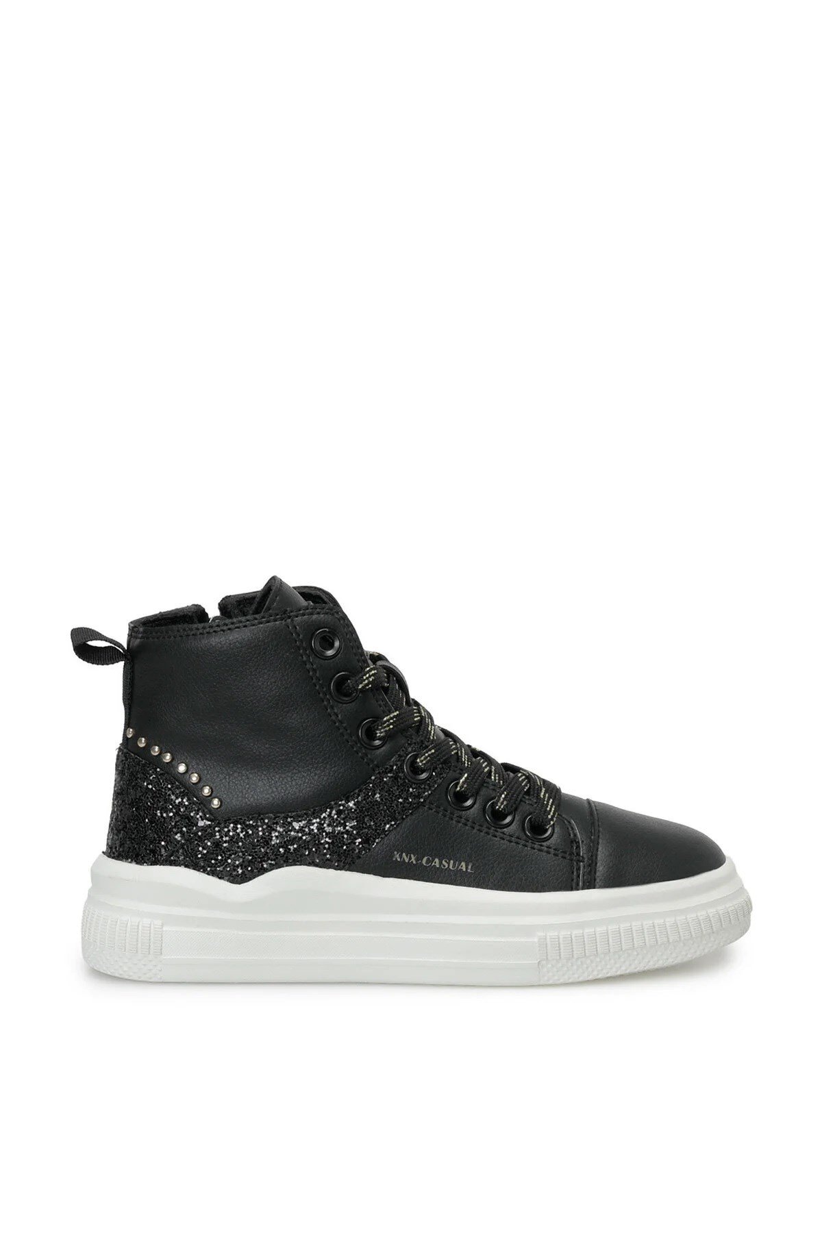 Kinetix TUSEN HI F 6PR Siyah Kız Çocuk High Sneaker