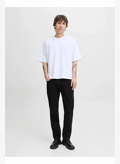 Jack Jones JJICLARK JJBASIC SQ 356 NOOS ERKEK SİYAH JEAN PANTOLON