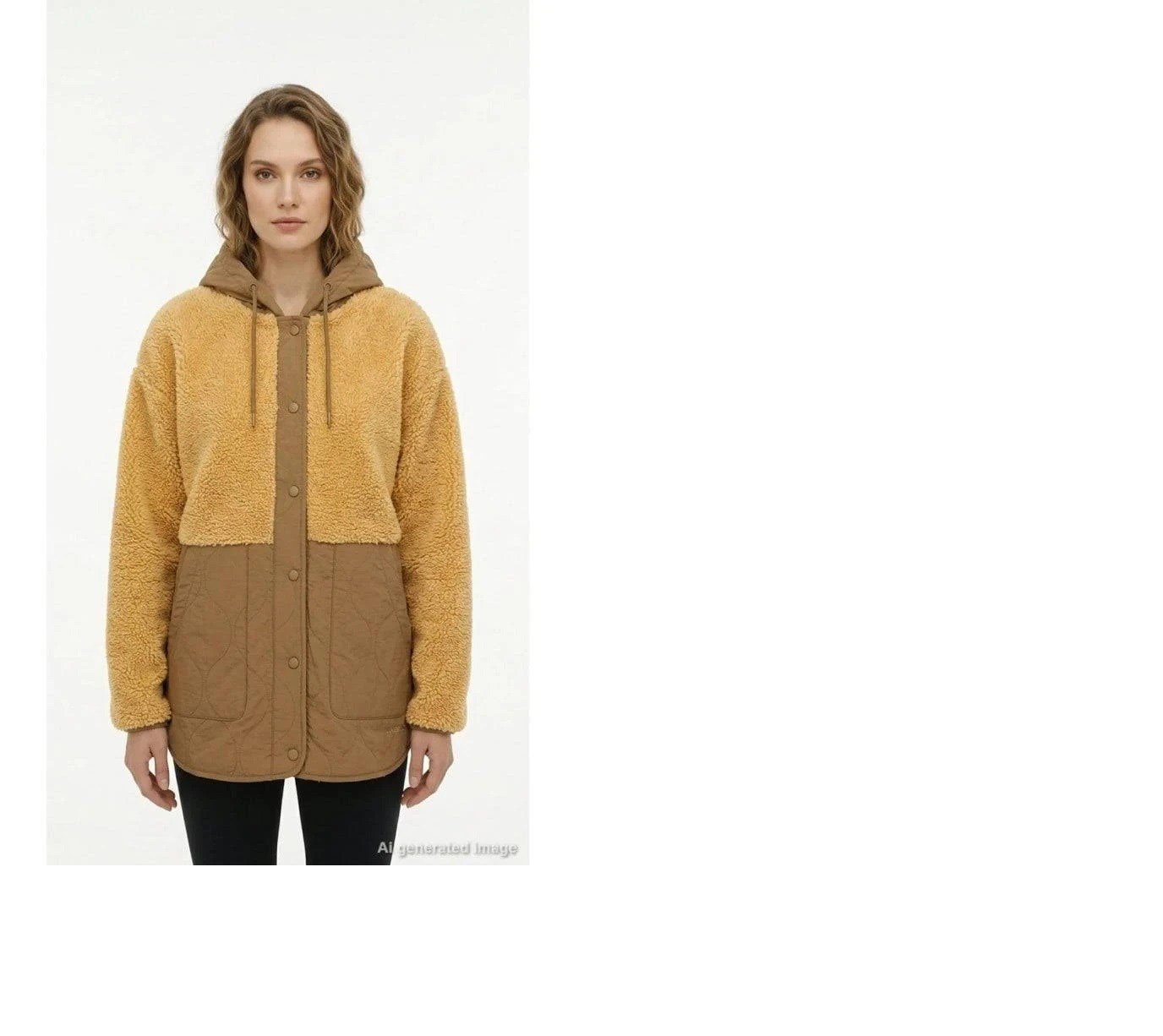 Lumberjack 6 HANNAH 6CT2008 6PR Hardal  Kadın Mont