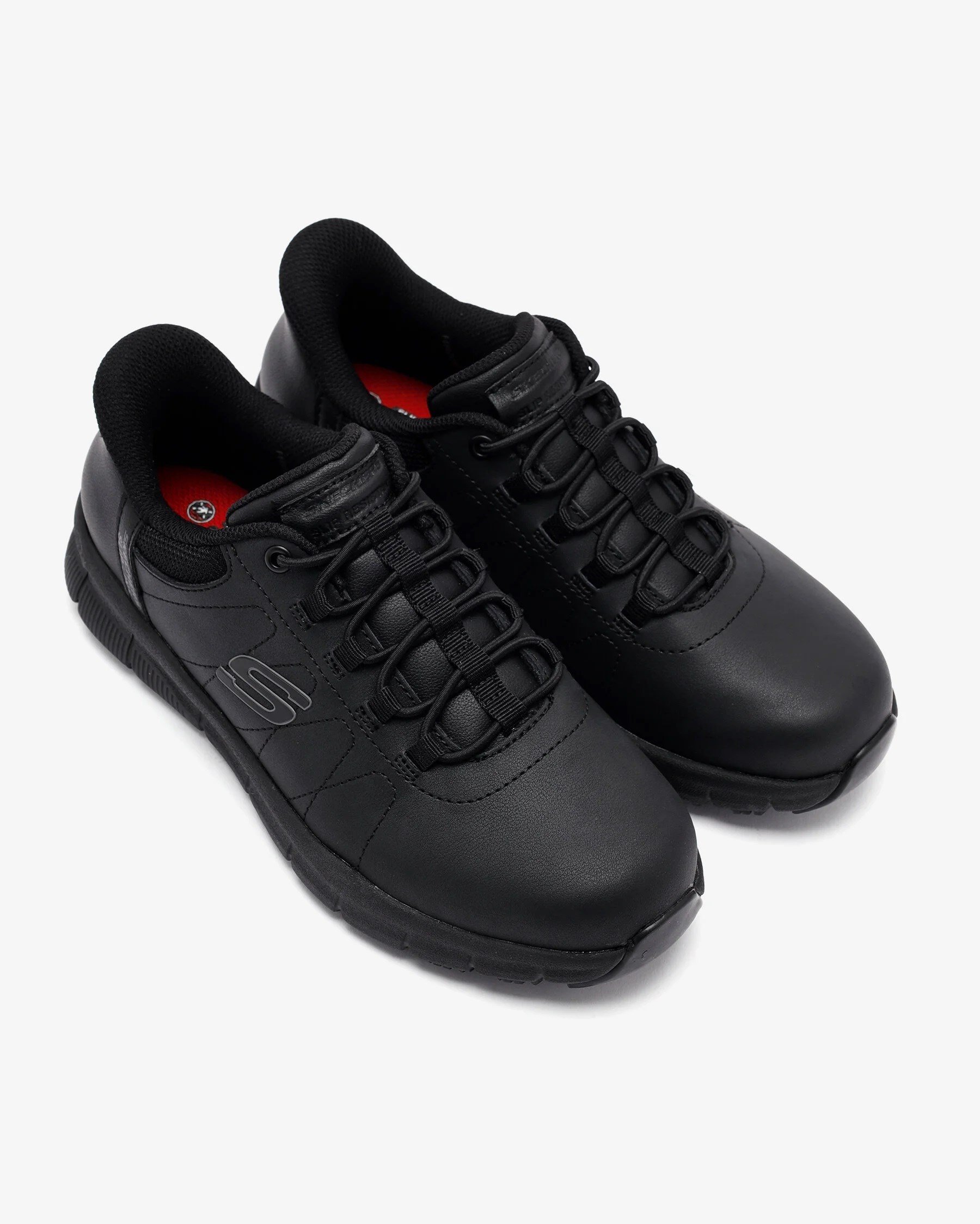 Skechers Kaymaz taban Work Nampa Kadın Ayakkabı- 108214-BLK