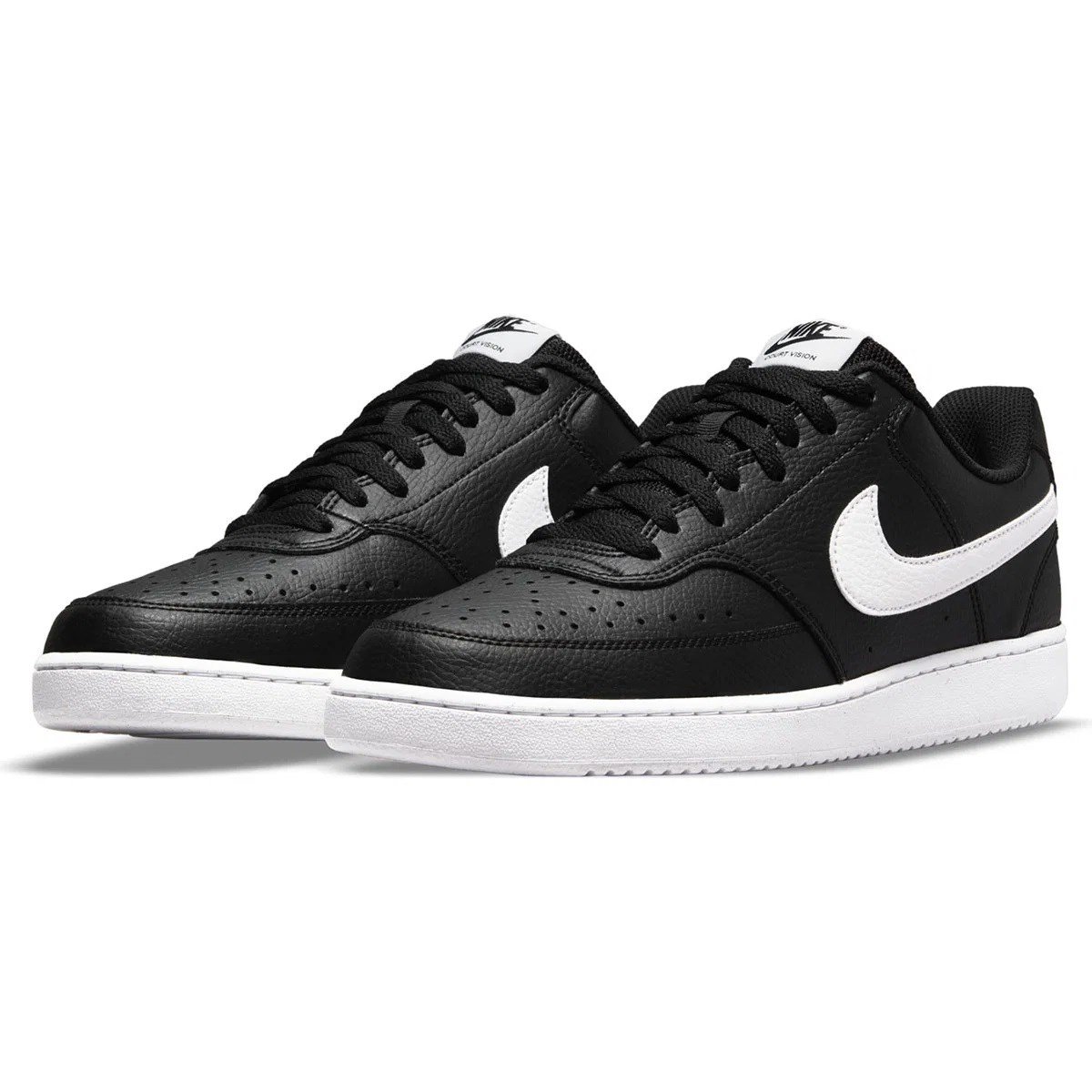 Court Vision Lo Erkek Siyah Sneaker Ayakkabı