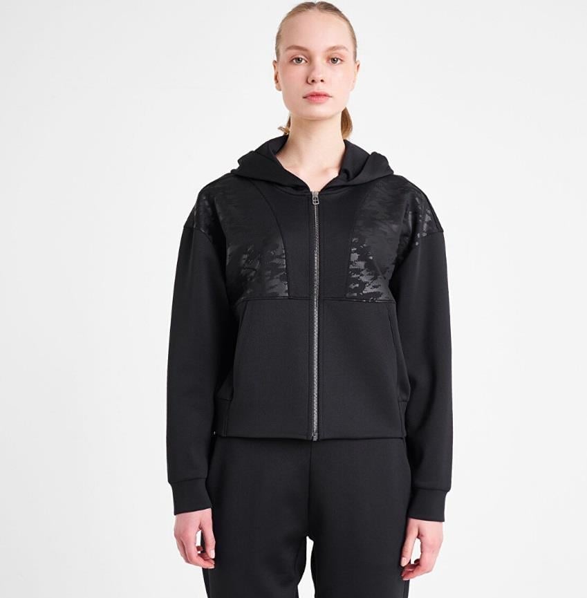 Lescon Kadın Fermuarlı Kapüşonlu Sweatshirt 25N-2125Lescon25NTBL002125