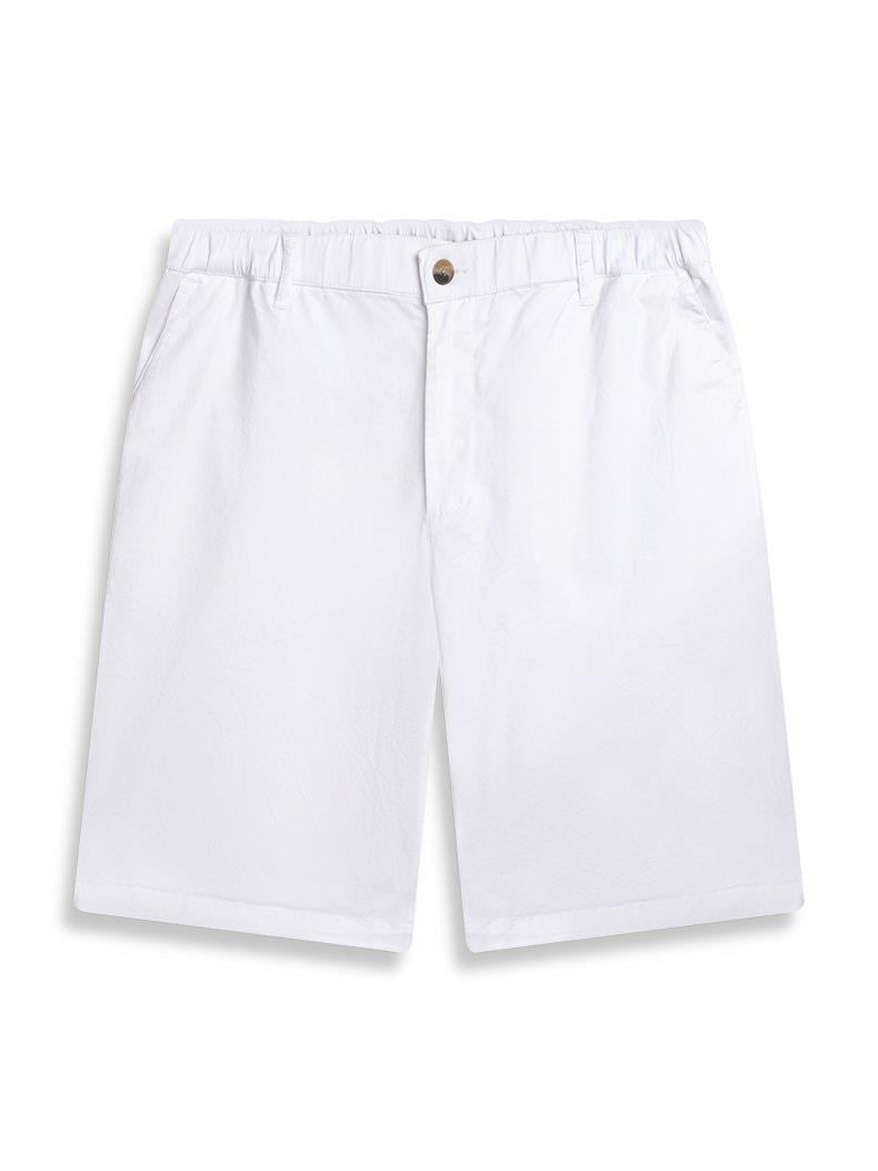 Ltb FEBEHO basıc midi regular gabardin beyaz şort 14020Little Big12254602525001