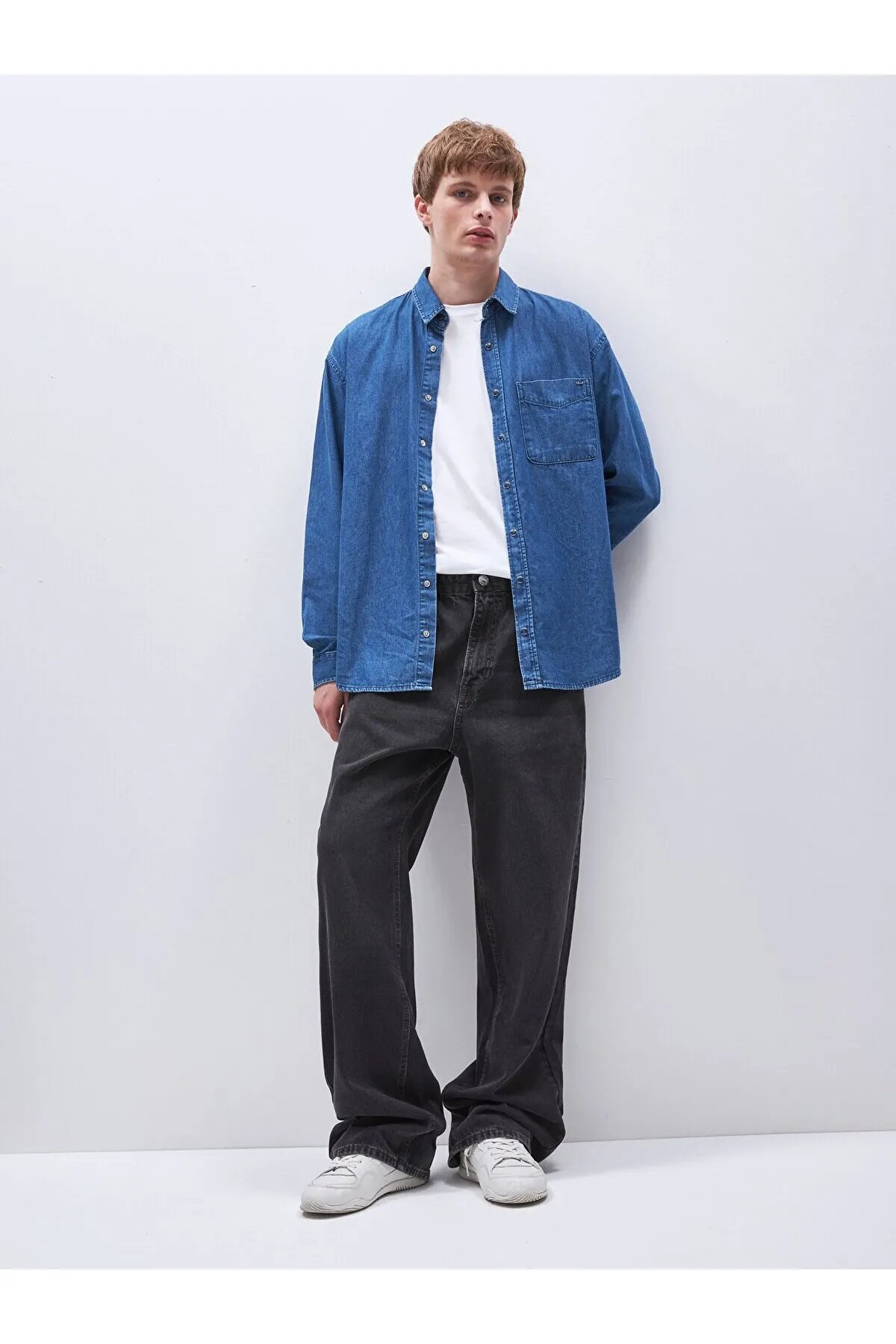 LTB JASON ARIAH ERKEK JEAN GÖMLEK 10096101814275Little Big10096101814275