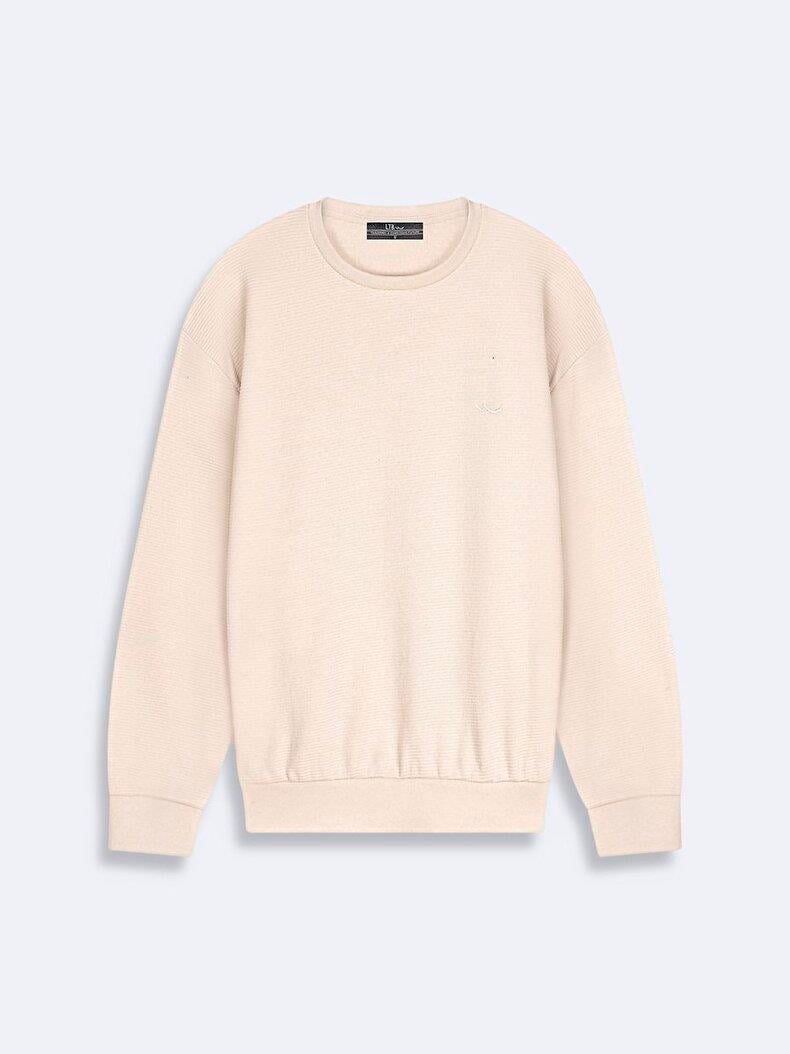 Ltb Lorize Düz Sıfır Yaka Uzun Kollu Basıc Sweatshırt 11258110861193Little Big11258110861193