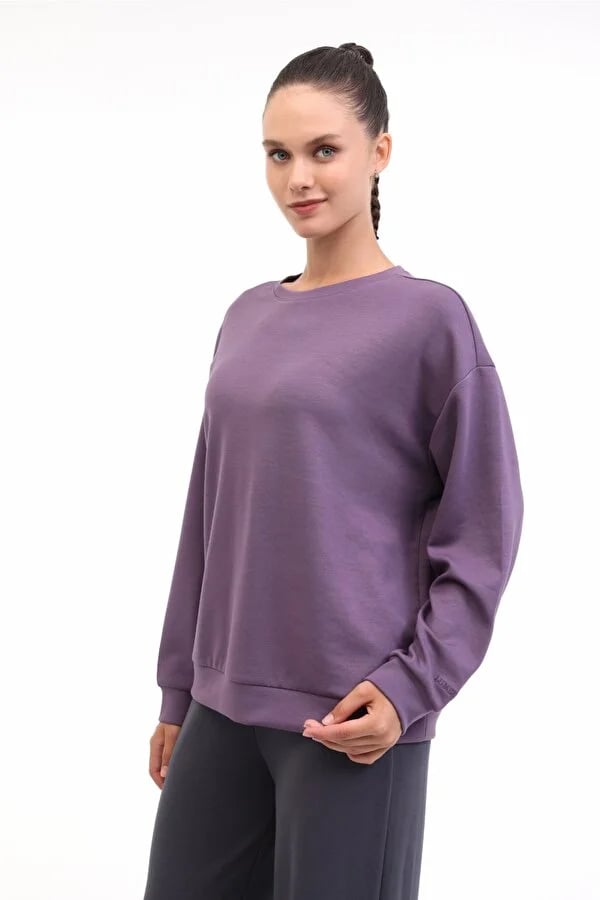 Lumberjack 16ALICE-C CK97 5PR Mor Kadın SweatshirLumberjackA10203288908010