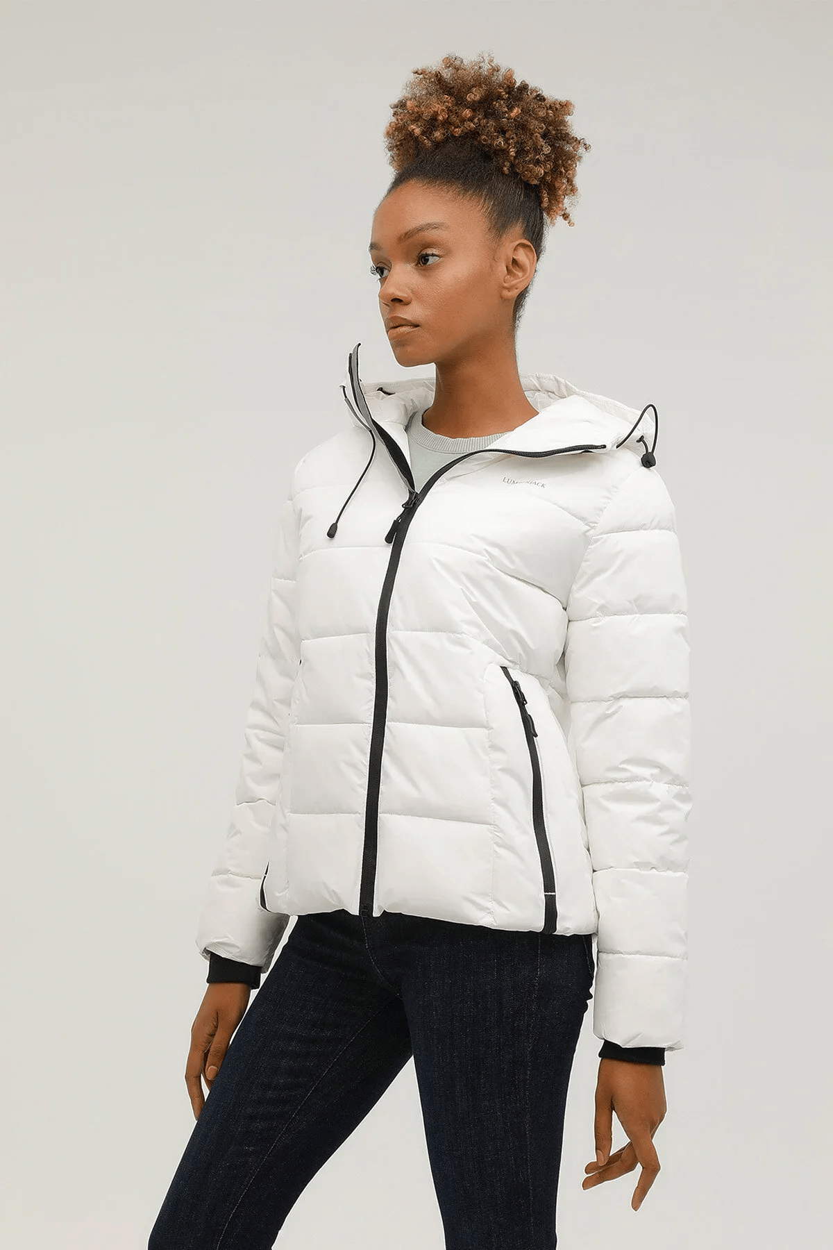Lumberjack Apreski Coat Beyaz Renk Kadın MontLumberjack101398818