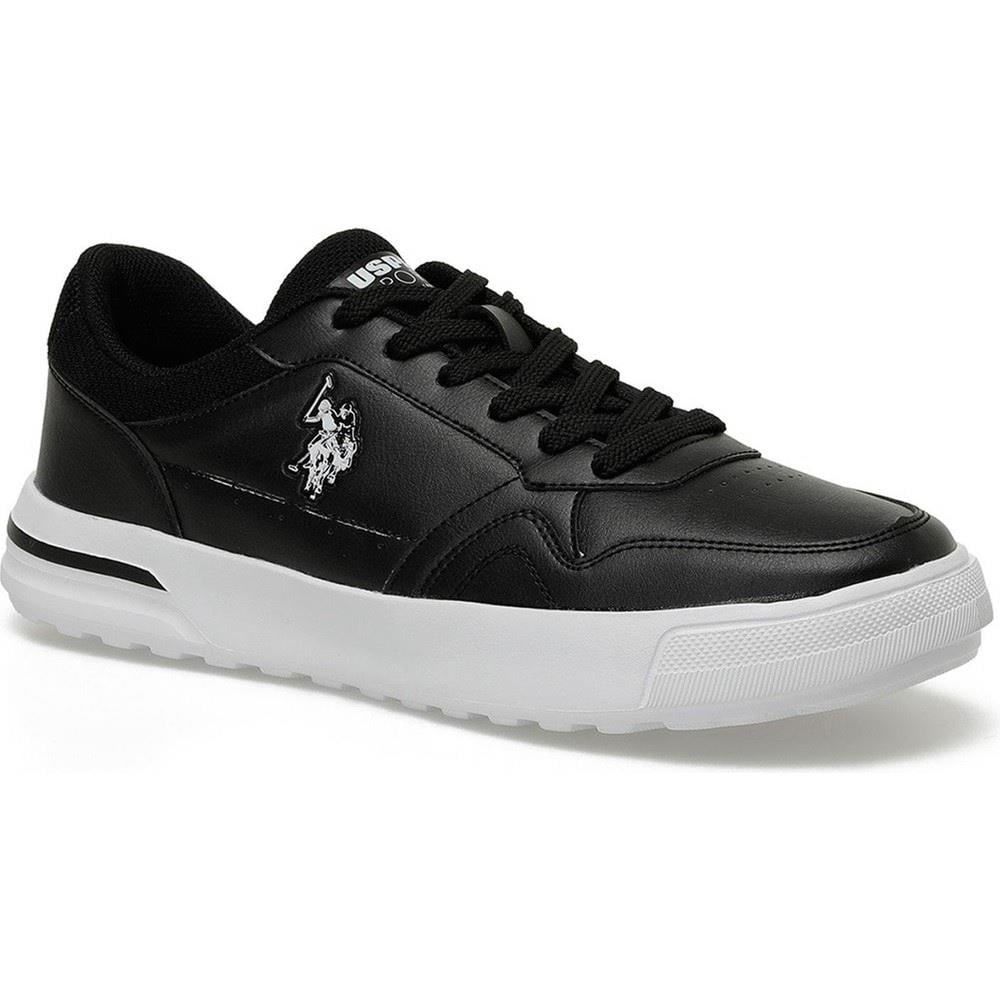 Us Polo 4M Sampo 4Fx Siyah Erkek Sneaker Ayakkabı A10150220712010U.S.Polo Assn.A10150220712010