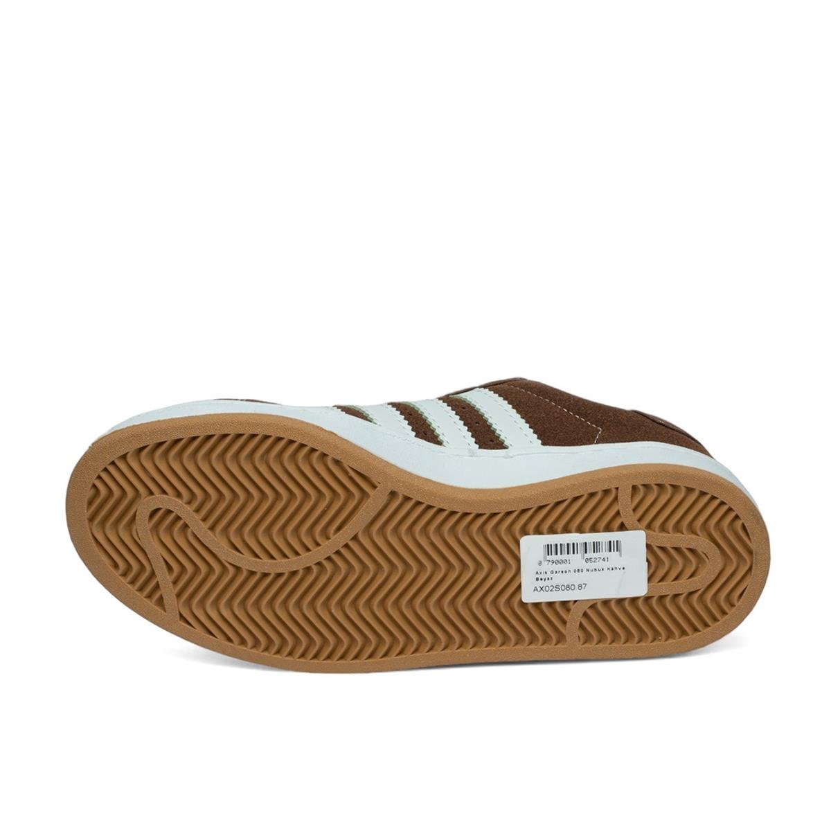 AxısAxis Garson 080 Nubuk Kahve Beyaz