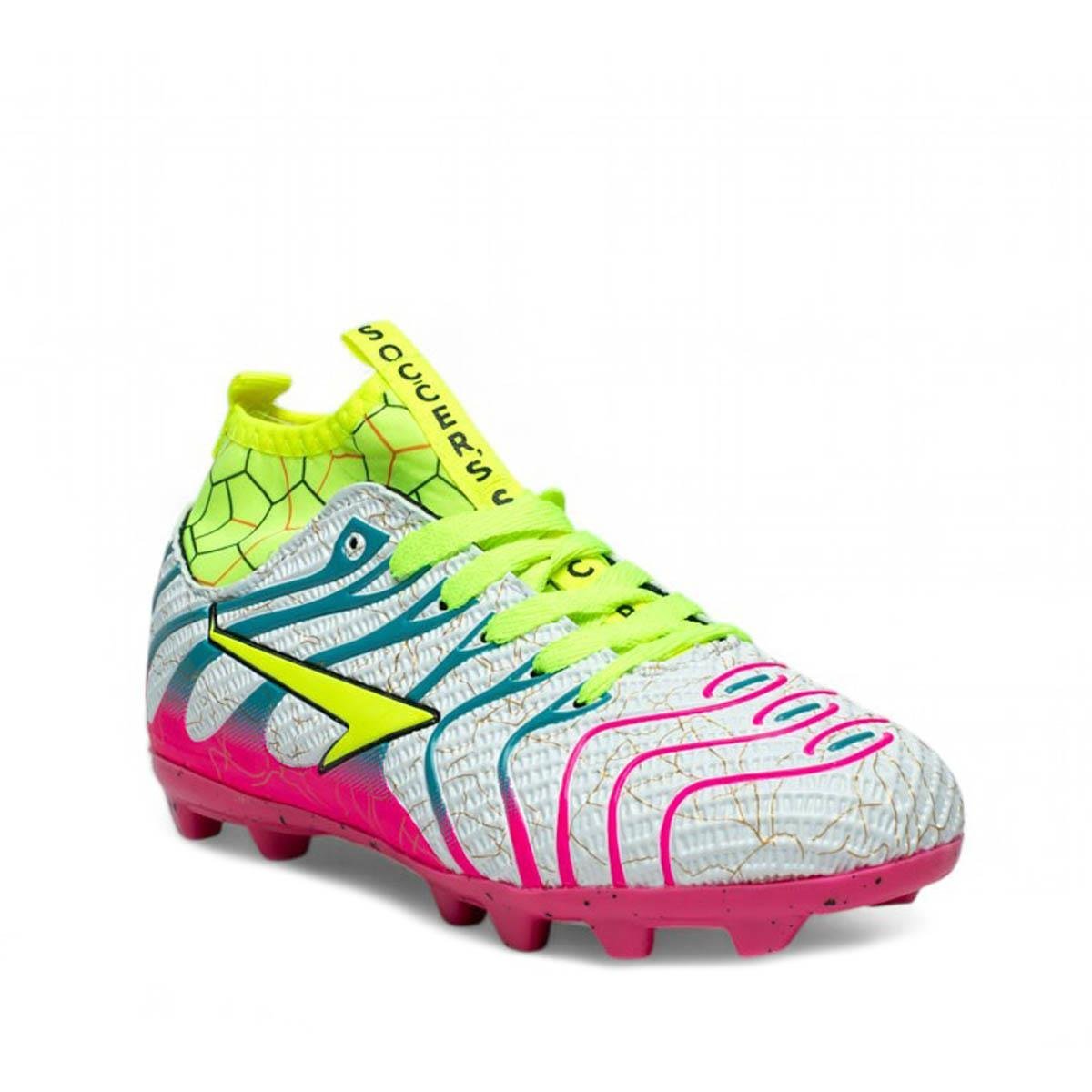 By Soccer'sBy Soccers Erkek Çorap 2060 Krampon Beyaz Fuji