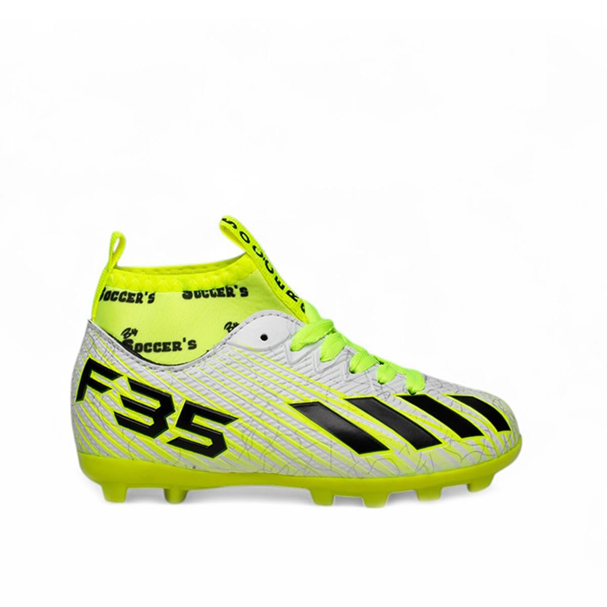 By Soccer'sBy Soccer's Patik Krampon F35 Beyaz Sarı