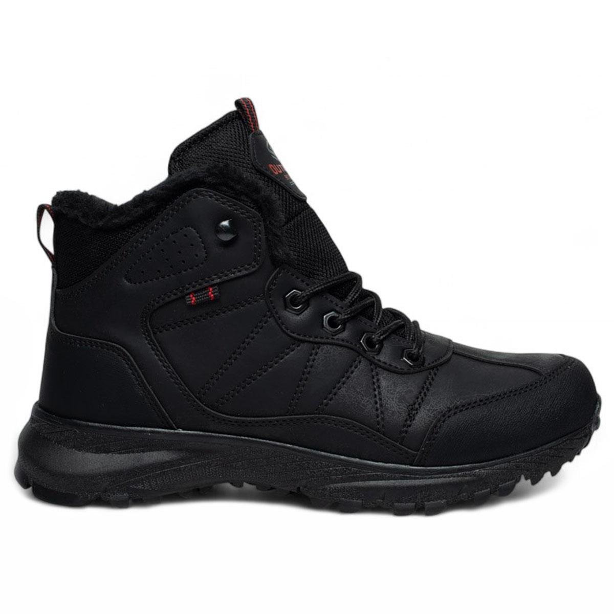 DragonDragon Erkek Bot 444 Cilt Siyah Kırmızı Siyah